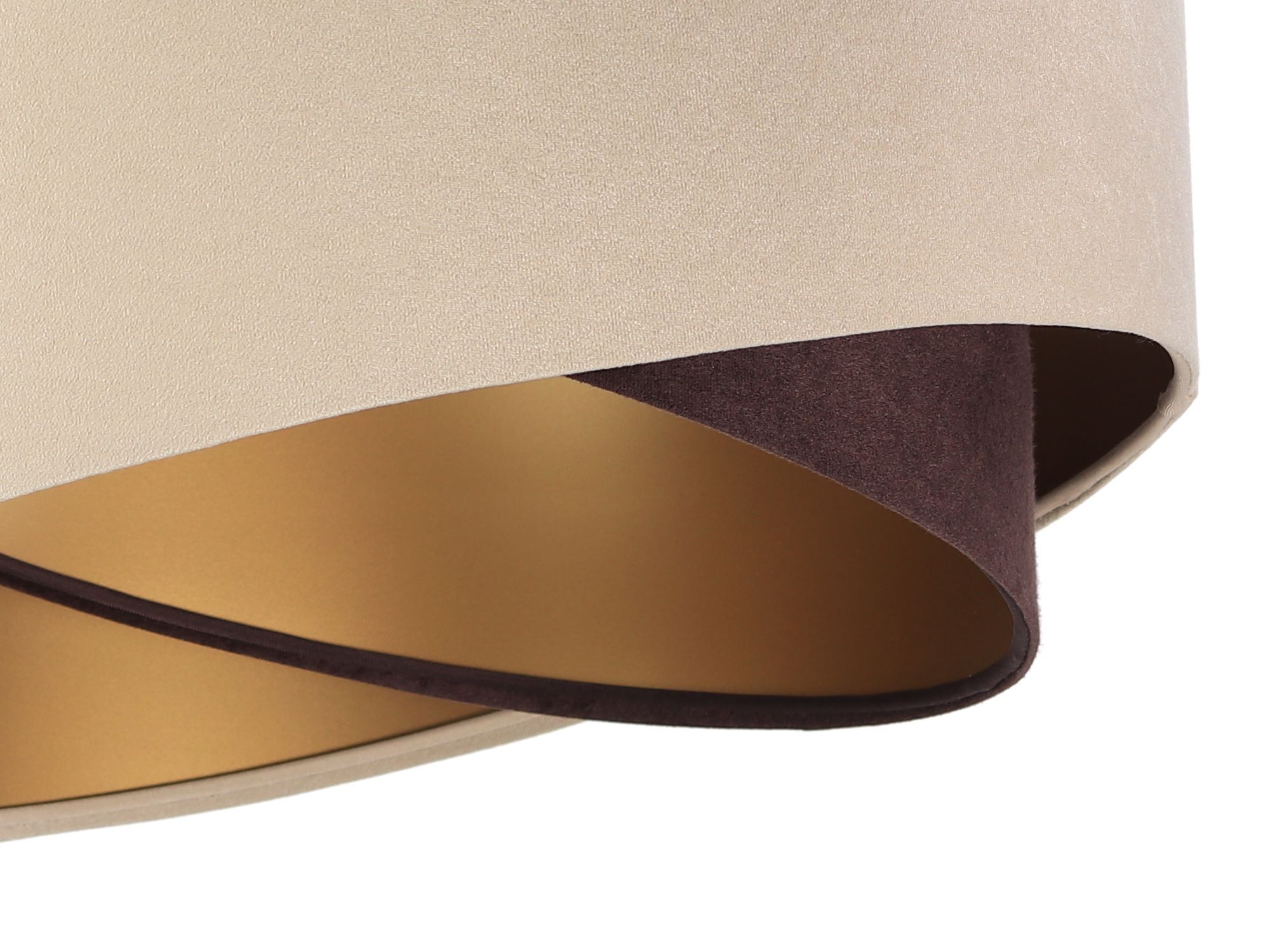 Hängeleuchte Beige Gold Braun Esstisch Lampe Lampe, Lampenschirm, Kleidung, Hut