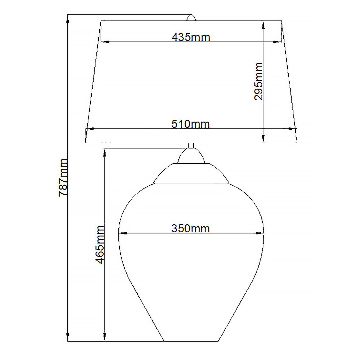 Tischleuchte Blau Taupe 71,5 cm E27 beleuchteter Fuß LED GU10