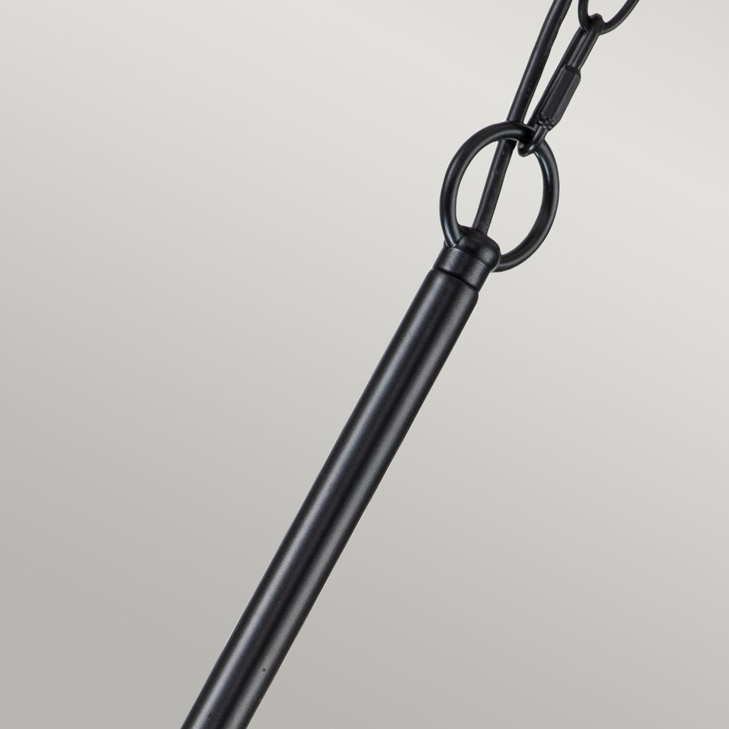 Kronleuchter Metall Schwarz B: 73 cm H: max. 192,2 cm VIGO Schwert, Waffe