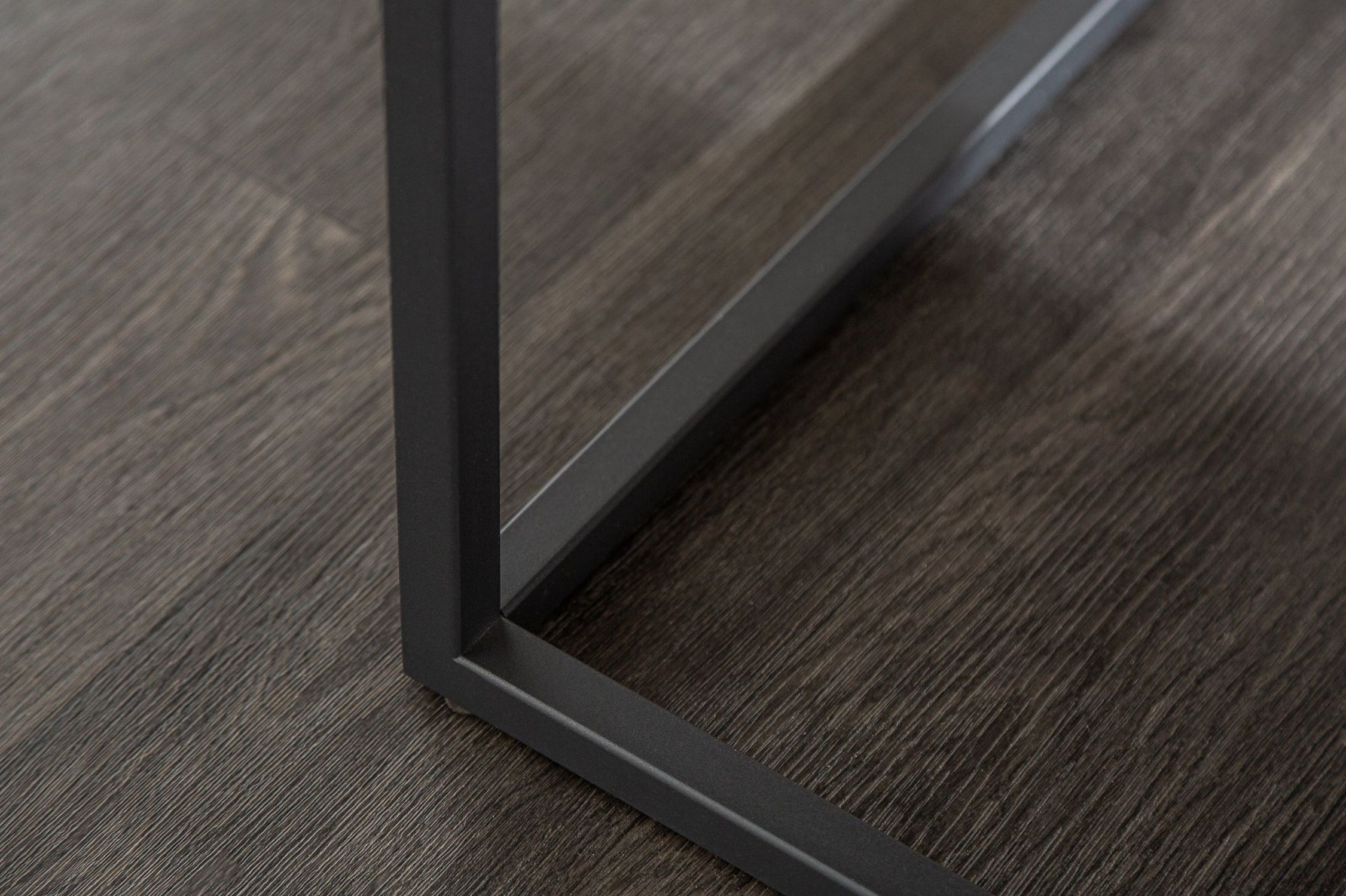 Couchtisch Keramik in Marmor Optik Schwarz 75x75cm (LxBxH)