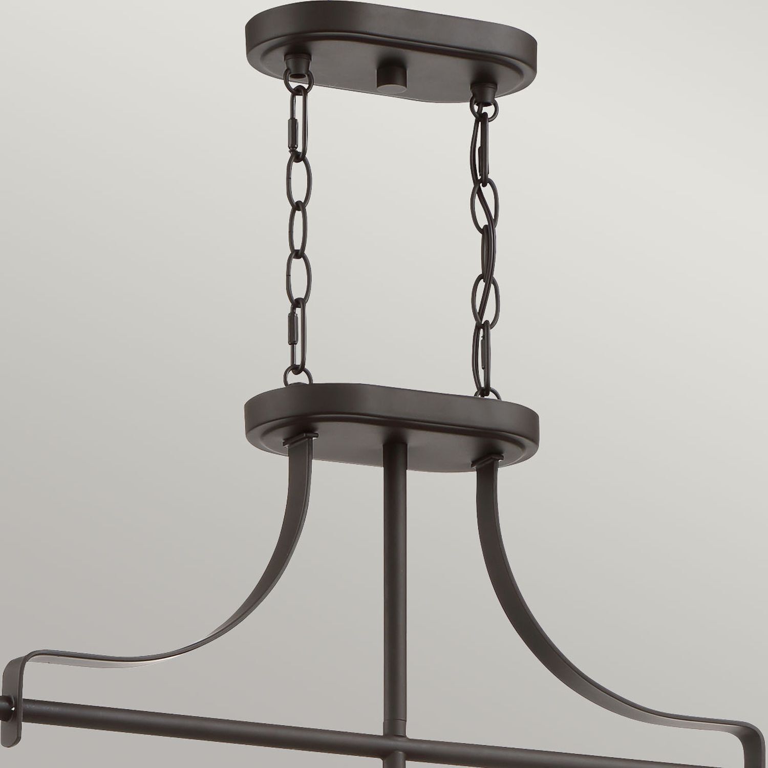 Hängeleuchte Vintage B: 96,5 cm höhenverstellbar in Bronze