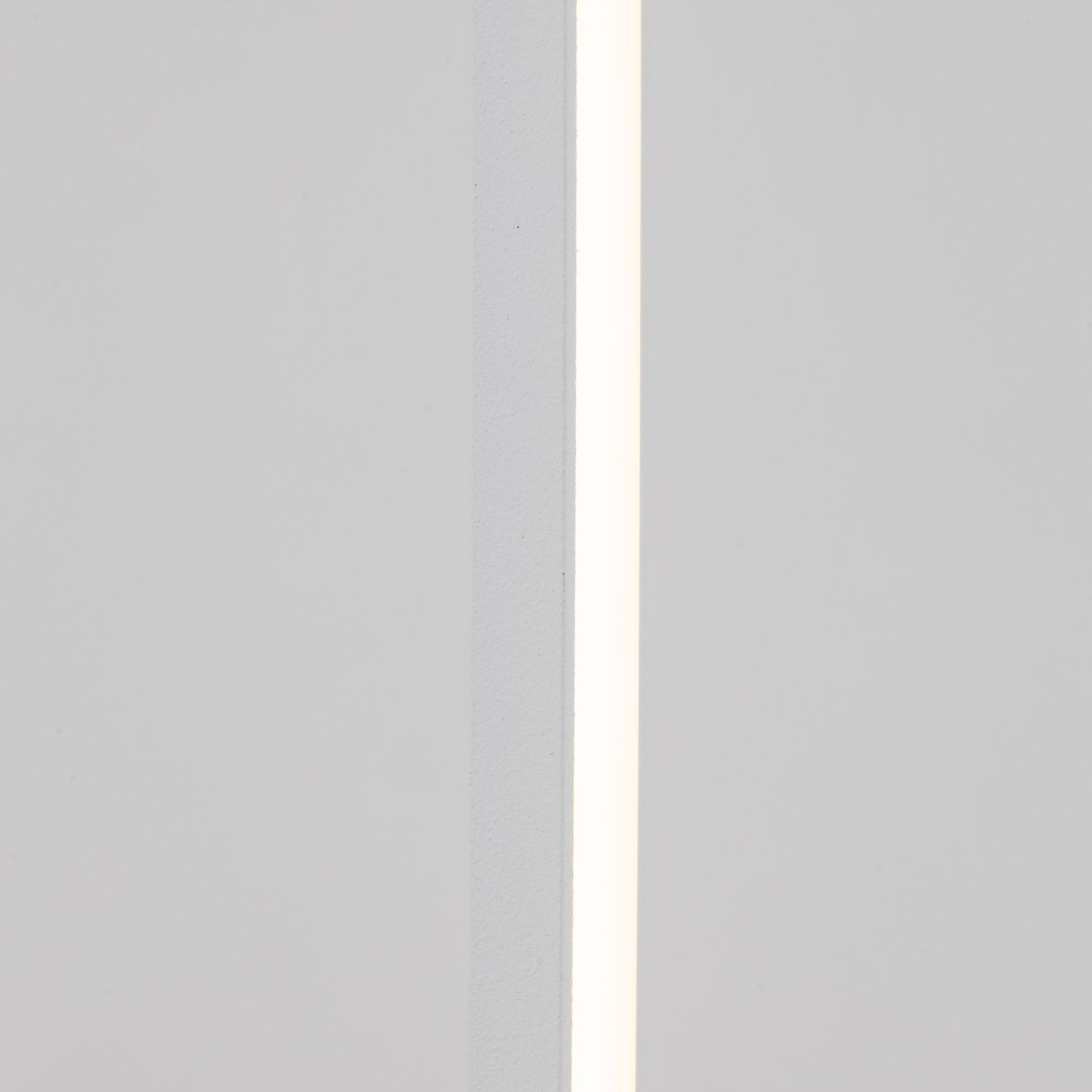 LED Pendelleuchte Weiß Aluminium Ø5,5 cm rund 19 W LED, Lampe, Standleuchte, Wandlampe, Neonlicht