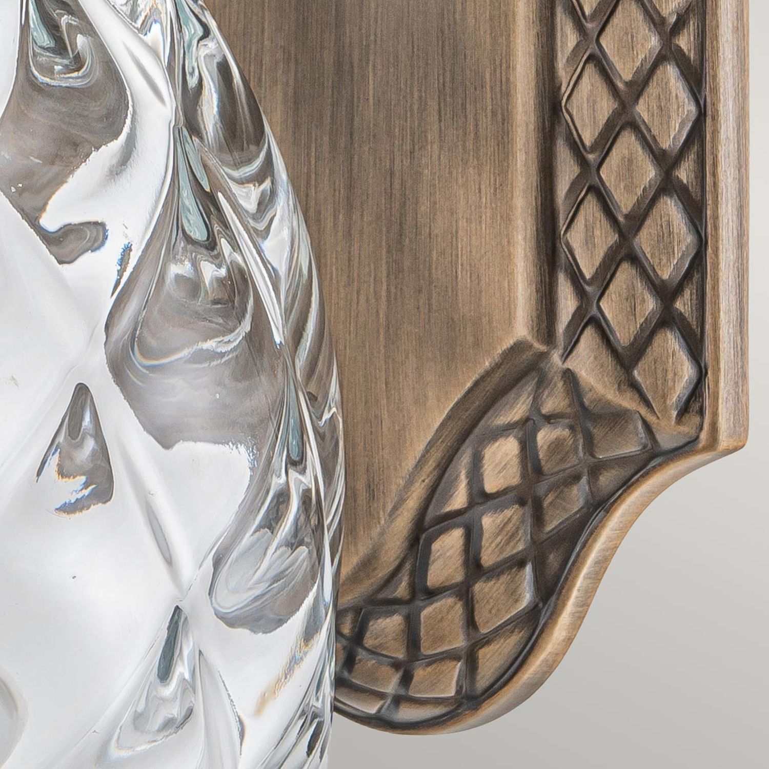 Außenwandlampe in Bronze Antik IP44 dekorativ Ananas Design Drinnen, Innenarchitektur, Holz, Eis