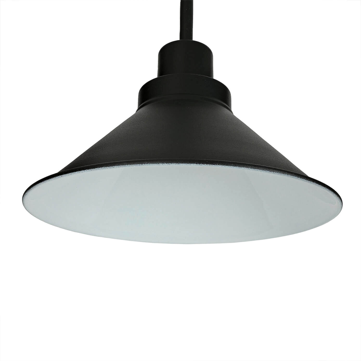 Wandleuchte Schwarz Metall T:41cm E27 Industrial Lampe