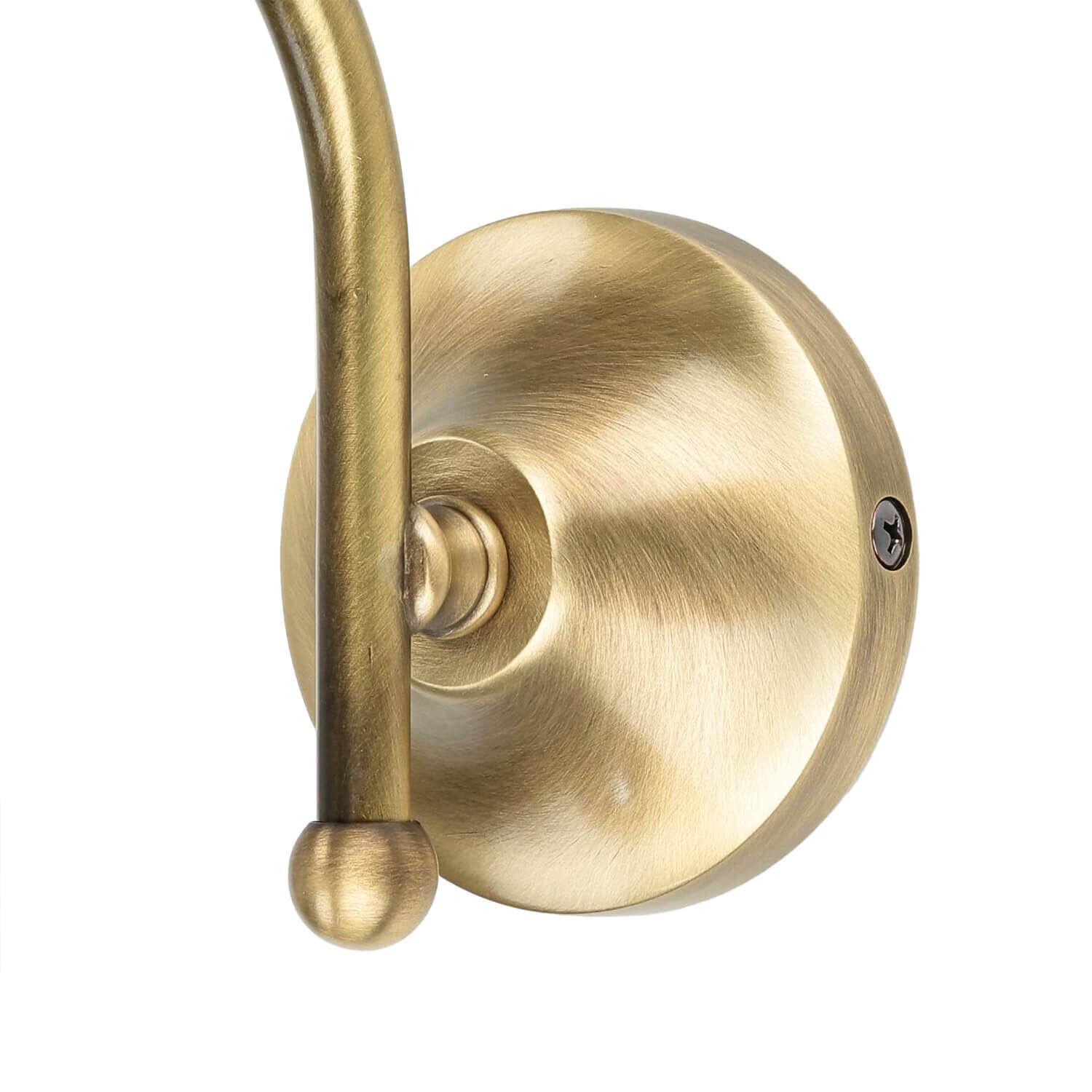 Klassische Wandleuchte Wandlampe E14 Vetro Bronze, Griff