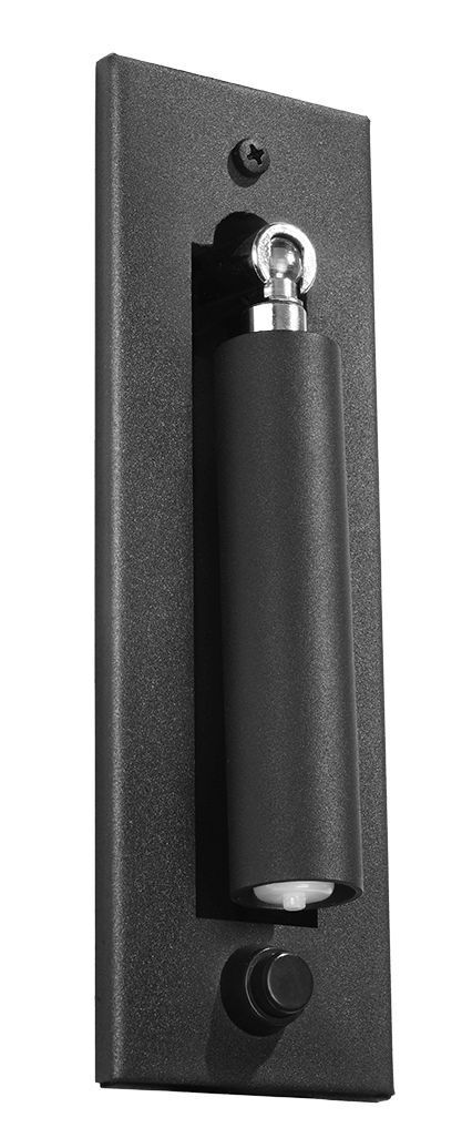Wandleuchte Metall Schwarz verstellbar H: 20 cm G9 Lesen