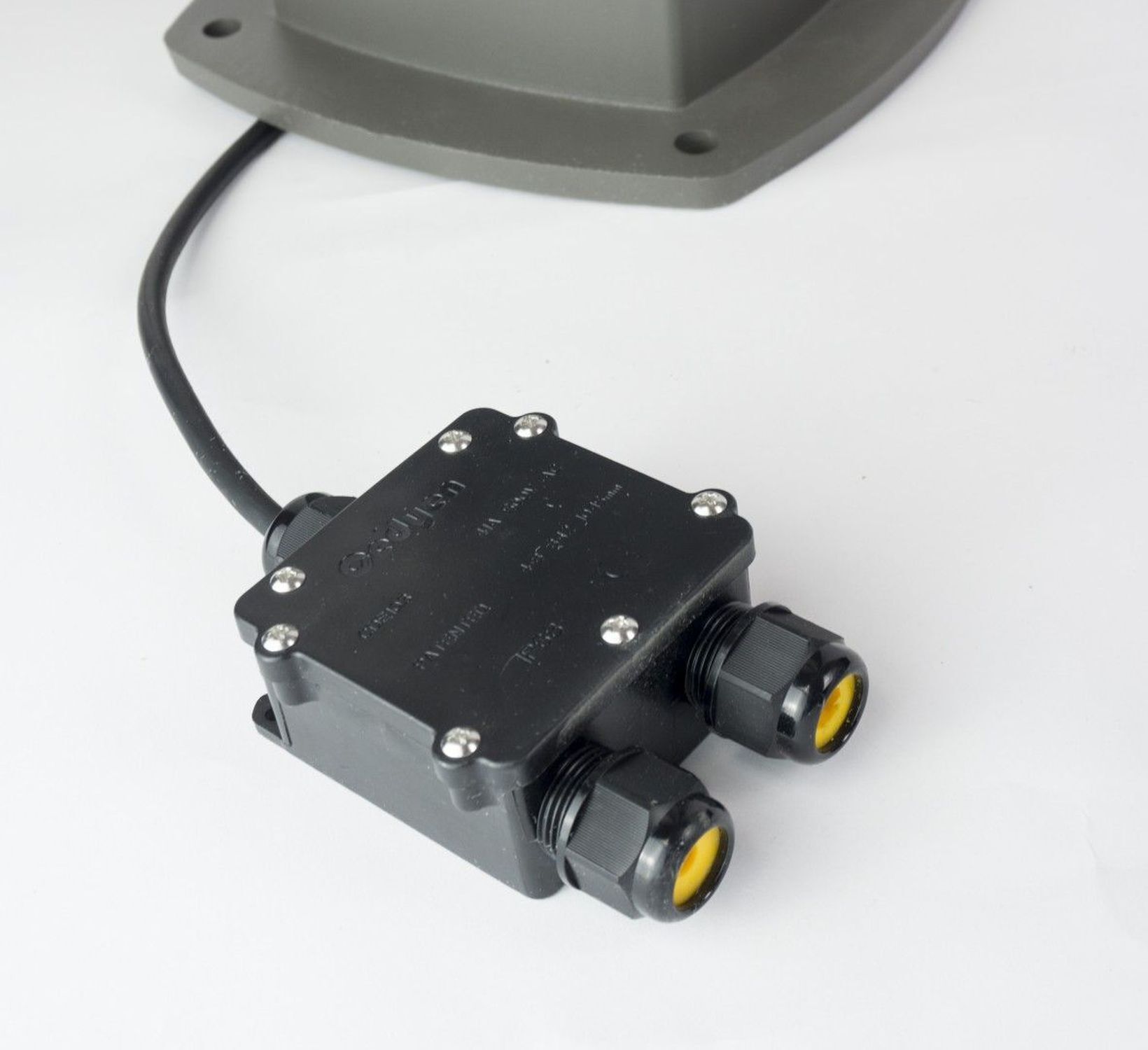 Kleine Wegeleuchte Dunkelgrau Aluminium E27 IP65 100 cm Adapter, Elektronik