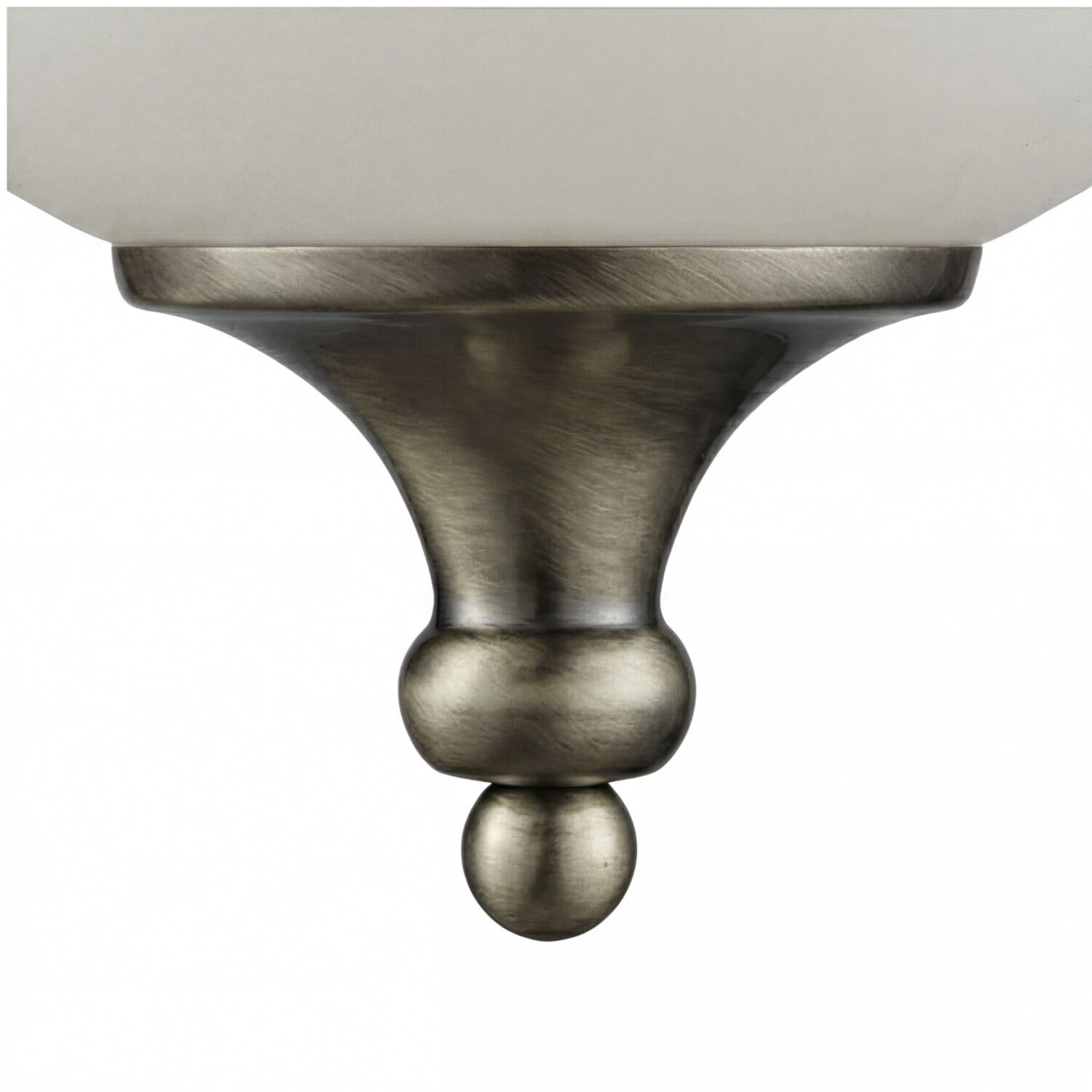 Tischbeine, Metall, Bronzefarben, Verzierte rundung, Produkt-Detail