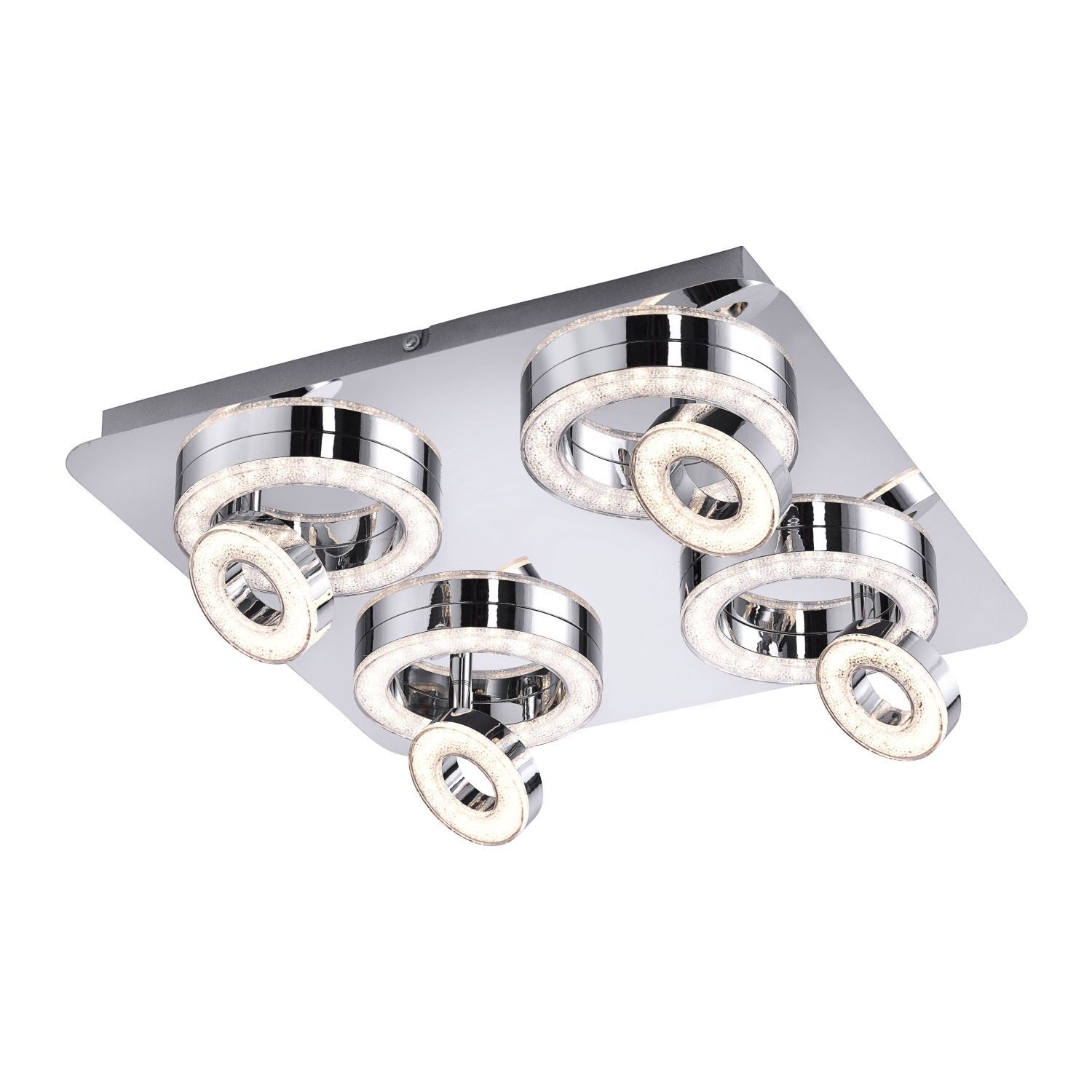 Flexibler LED Deckenspot Metall L:40 cm 3000 K 270 lm Deckenleuchte, Klebeband