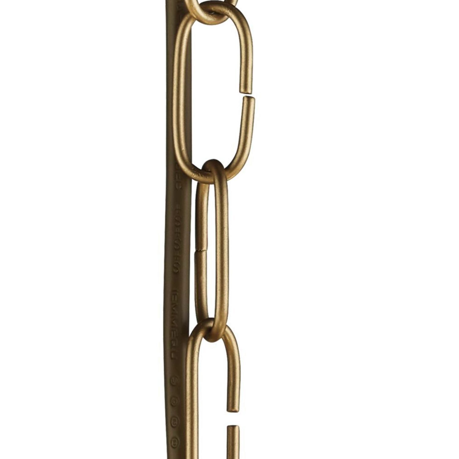 Hängelampe Metall Mesh Ø 45 cm rund 3x E27 in Gold