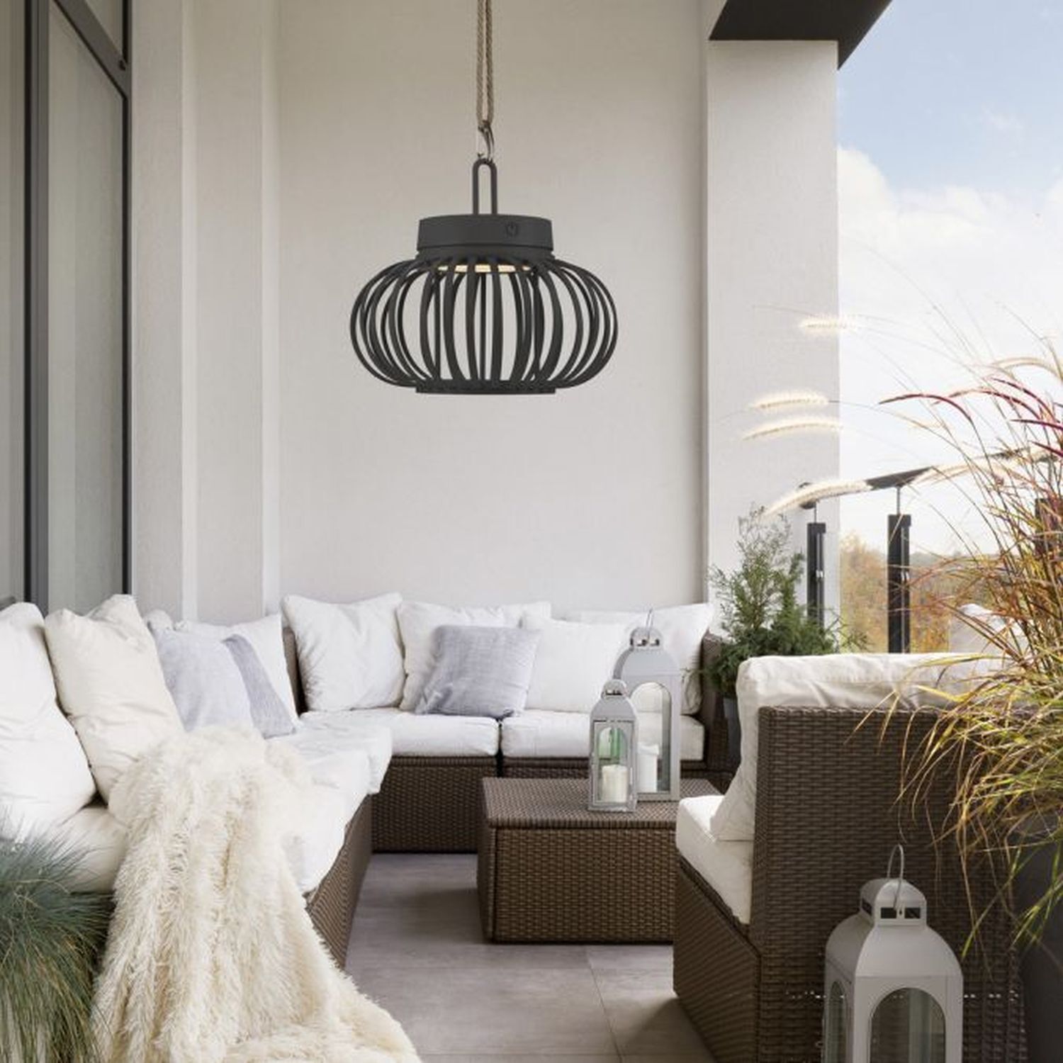 Dekoration für Zuhause, Balkon, Gebäude, Wohnzimmer, Couch