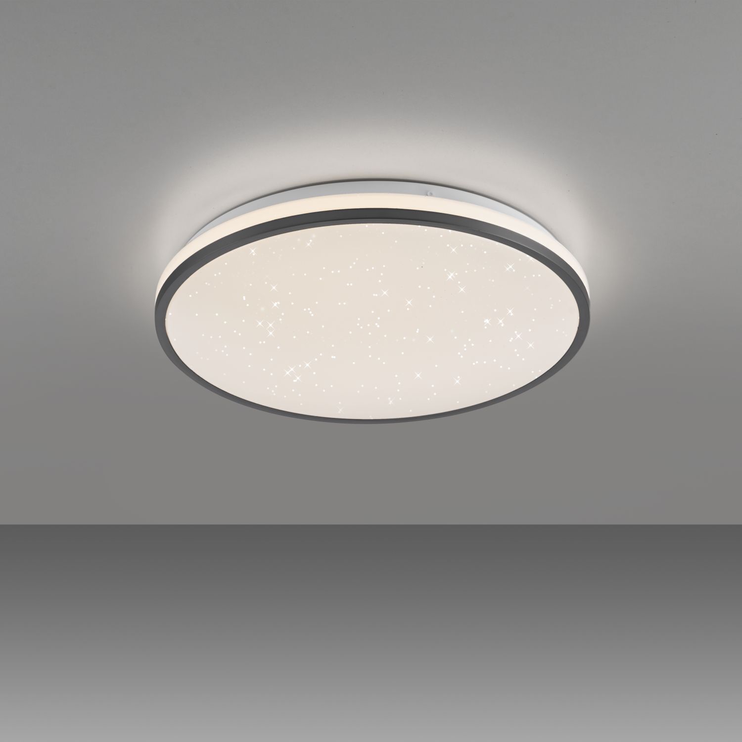 LED Deckenleuchte Nachthimmel Schwarz 3000 K dimmbar
