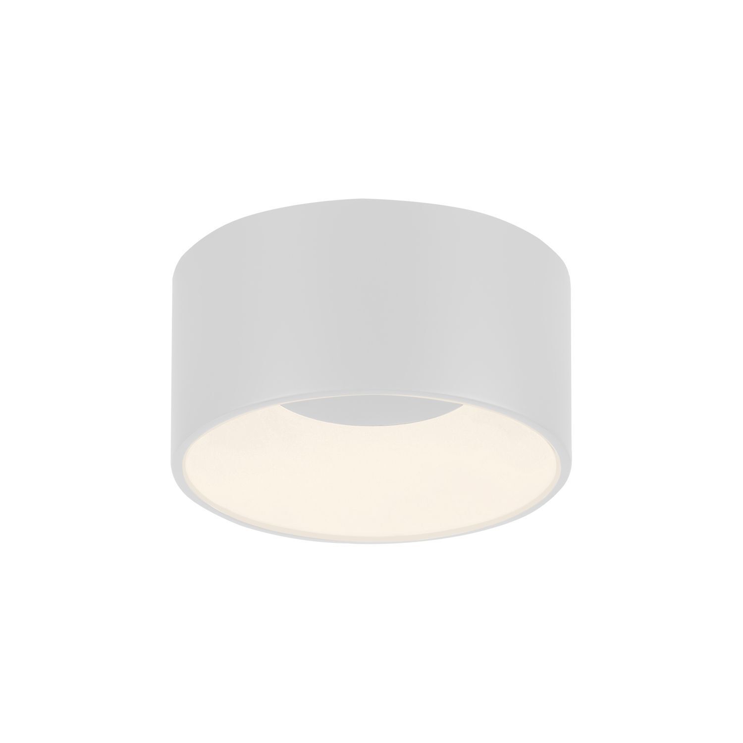 Runde LED Deckenlampe Weiß Ø16 cm 13 W 1500 lm dimmbar