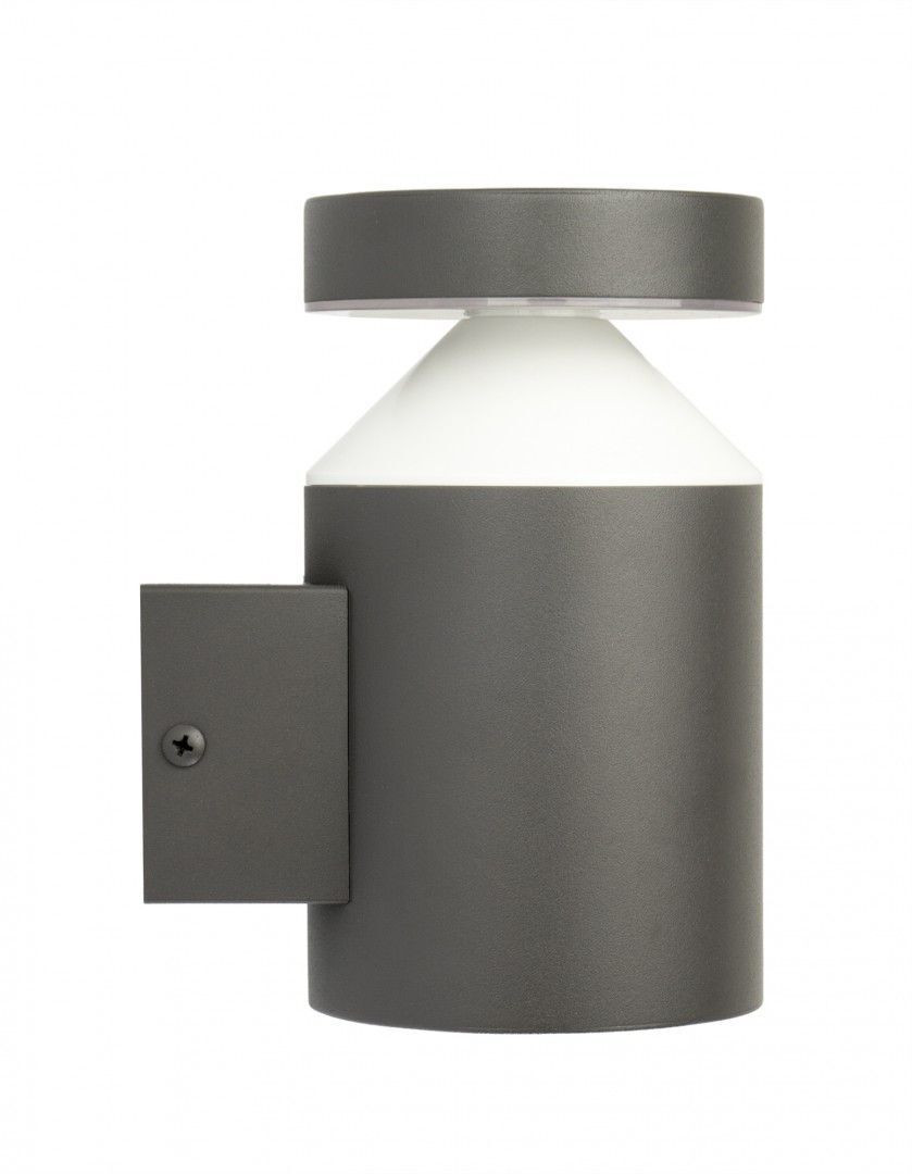 Außen Wandleuchte LED Anthrazit IP44 Edelstahl