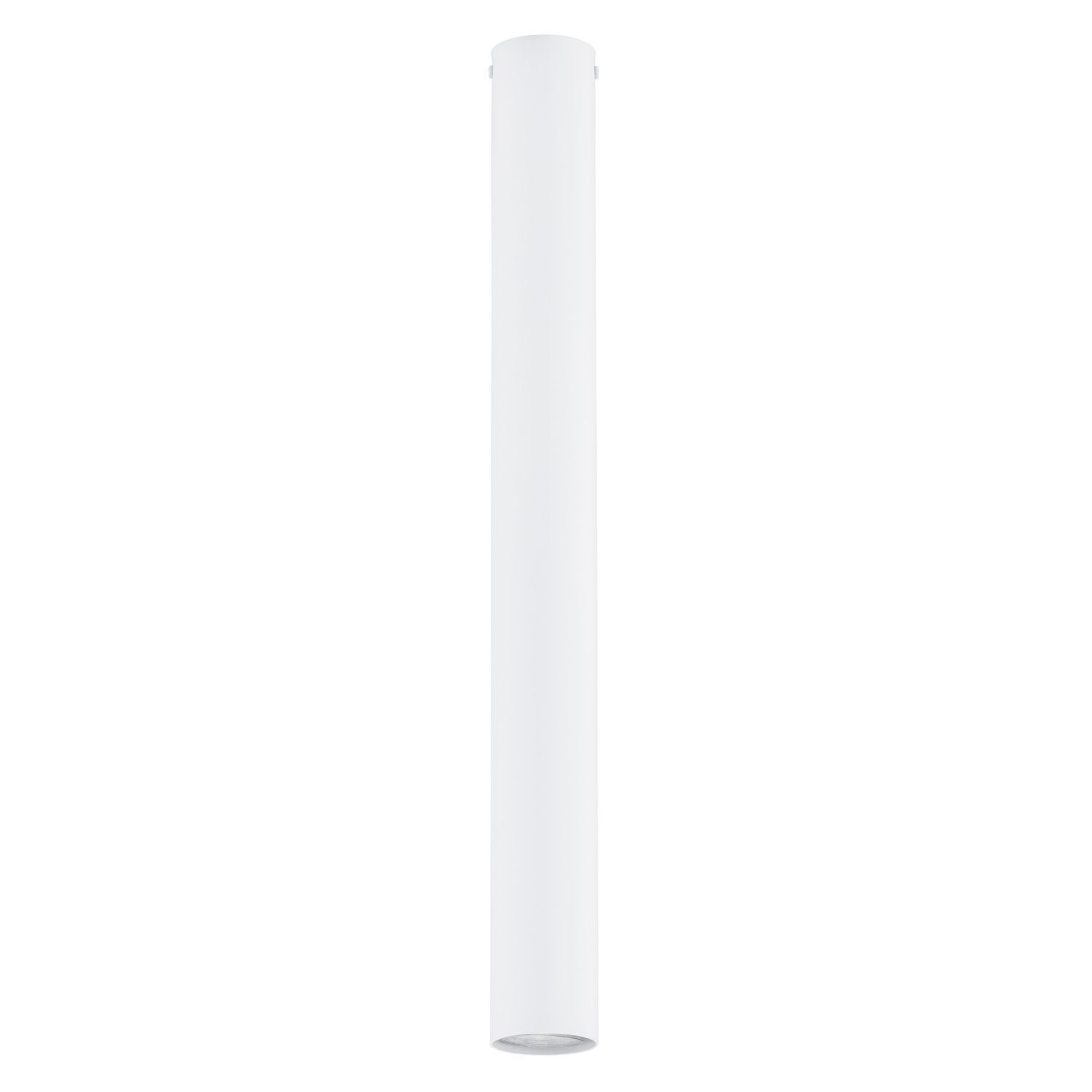 Aufputz Spot Lampe schmal Ø 6 cm H: 60 cm Metall Weiß GU10