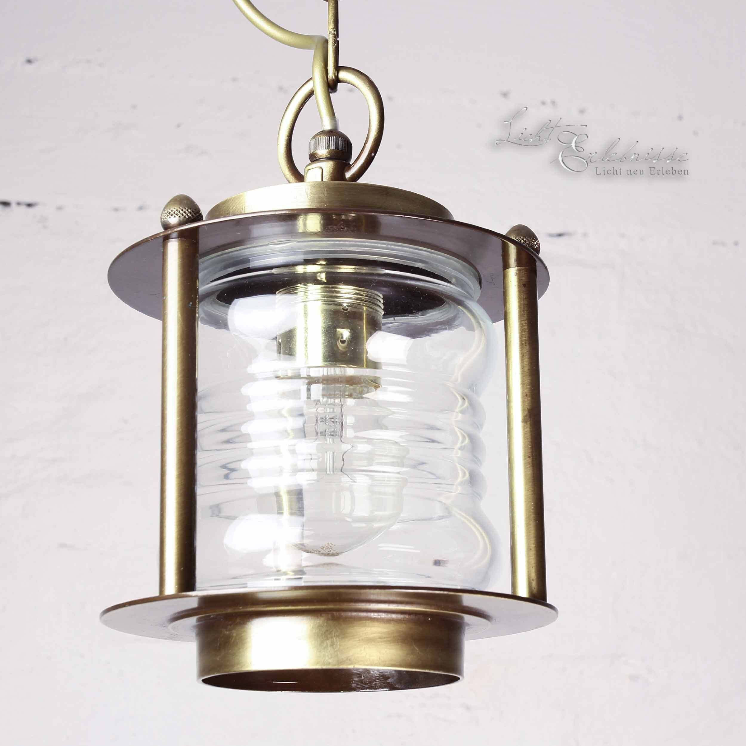 Außenlampe Hängend MYKO aus Messing rostfrei