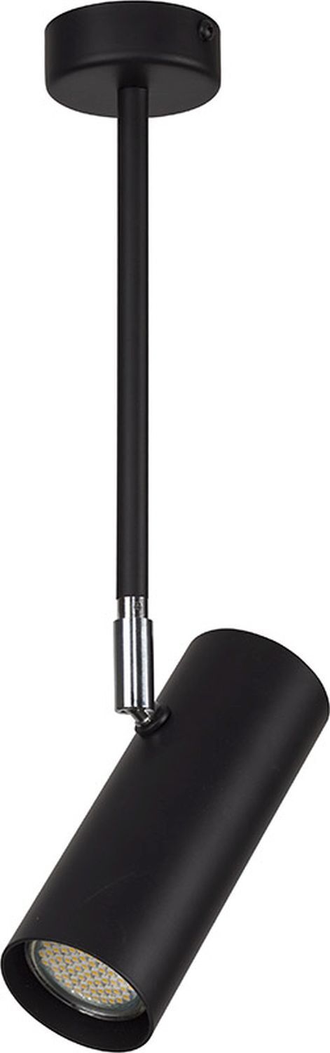 Schlichte Deckenlampe Oko verstellbar Schwarz
