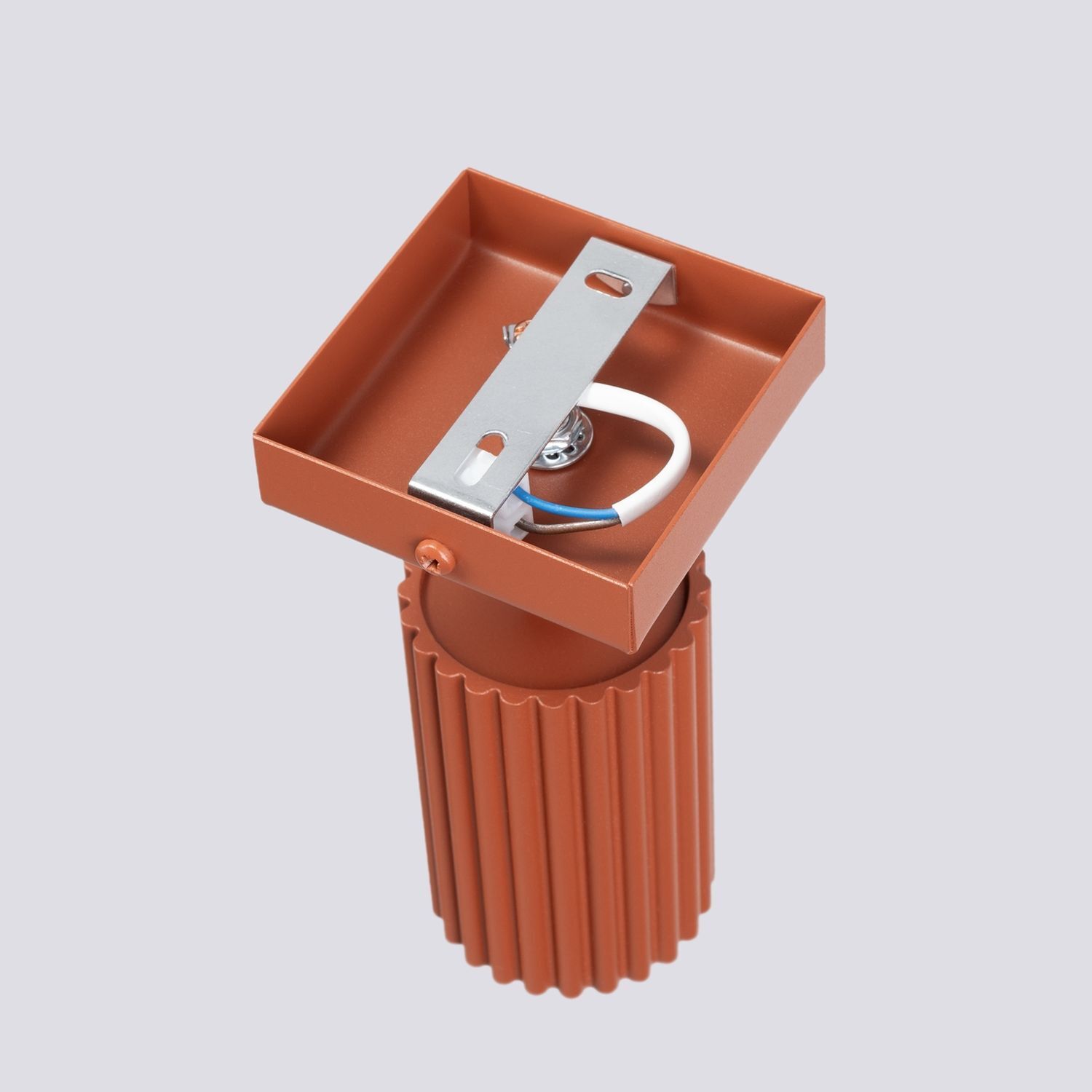 Wandspot GU10 B: 8 cm klein Rot schwenkbar Modern Aluminium Wandspot GU10 B: 8 cm klein Rot schwenkbar Modern Aluminium