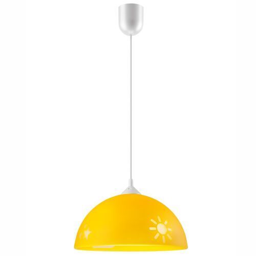 Pendelleuchte Farbig Kinderlampe Gelb Kunststoff