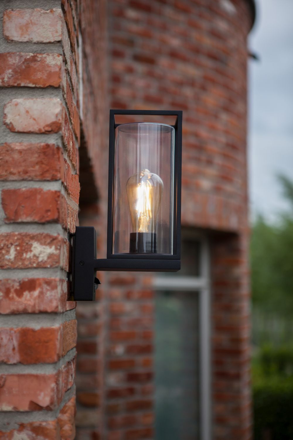 Backstein, Leicht, Lampe