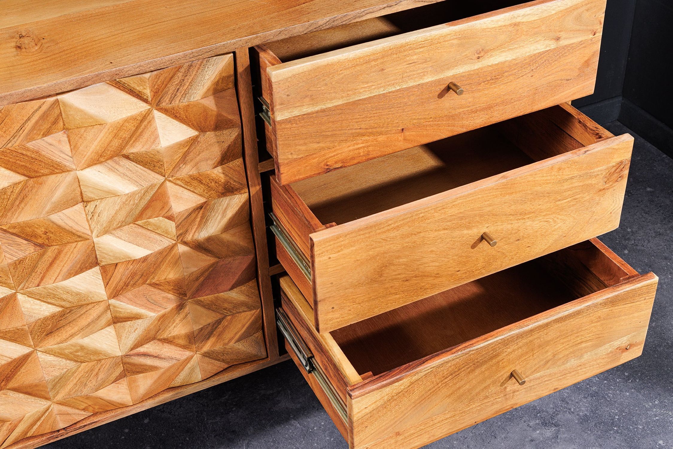 Schublade, Mobiliar, Holz, Hartholz, Gebeiztes Holz