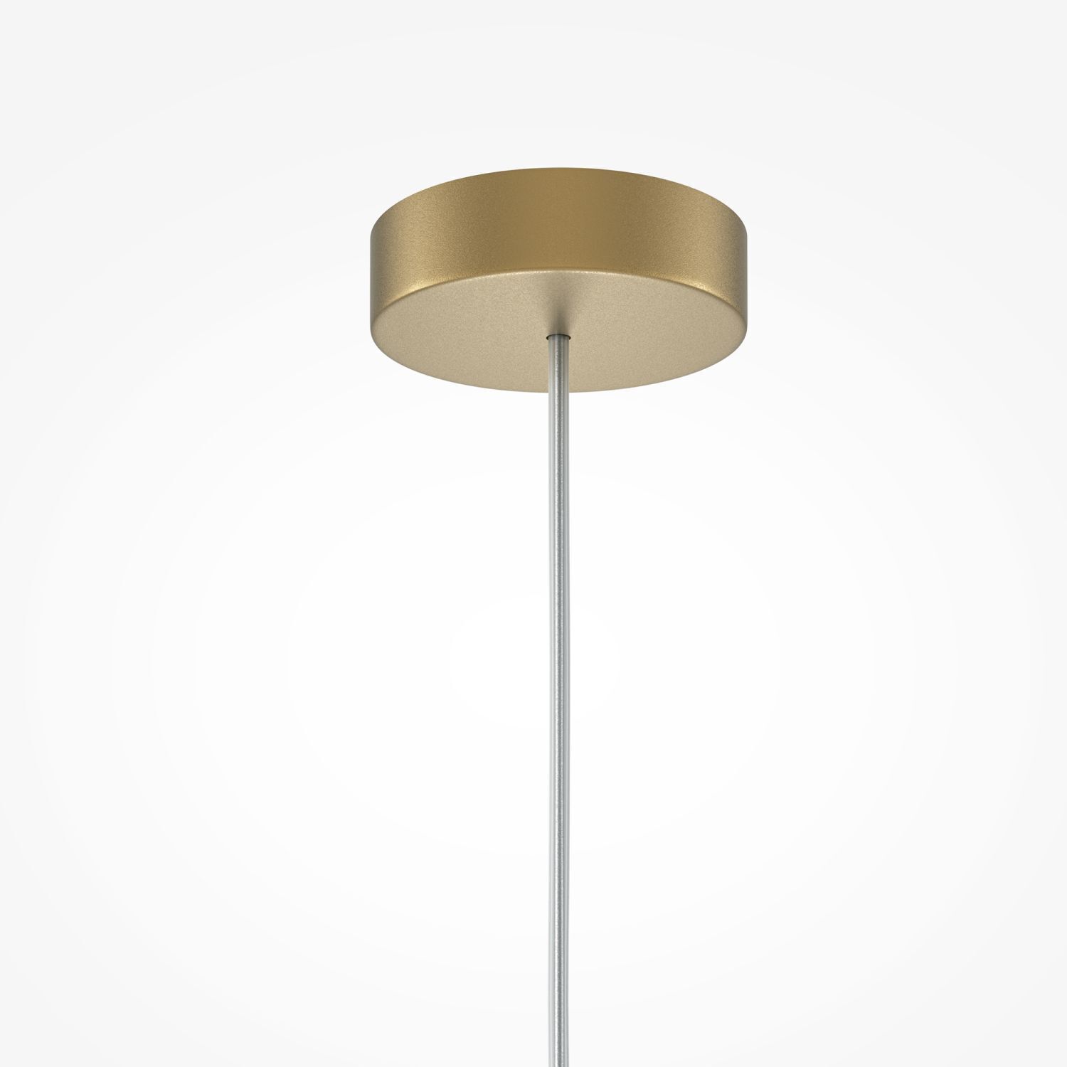 Hängeleuchte Glas Metall G9 rund D: 10 cm Modern
