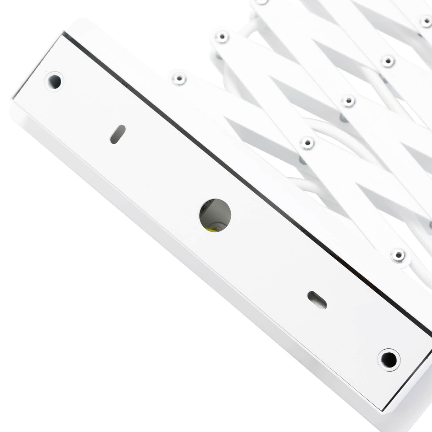 Verstellbare Wandlampe Weiß mit Auszug HARMONY Klinge, Rasiermesser, Waffe