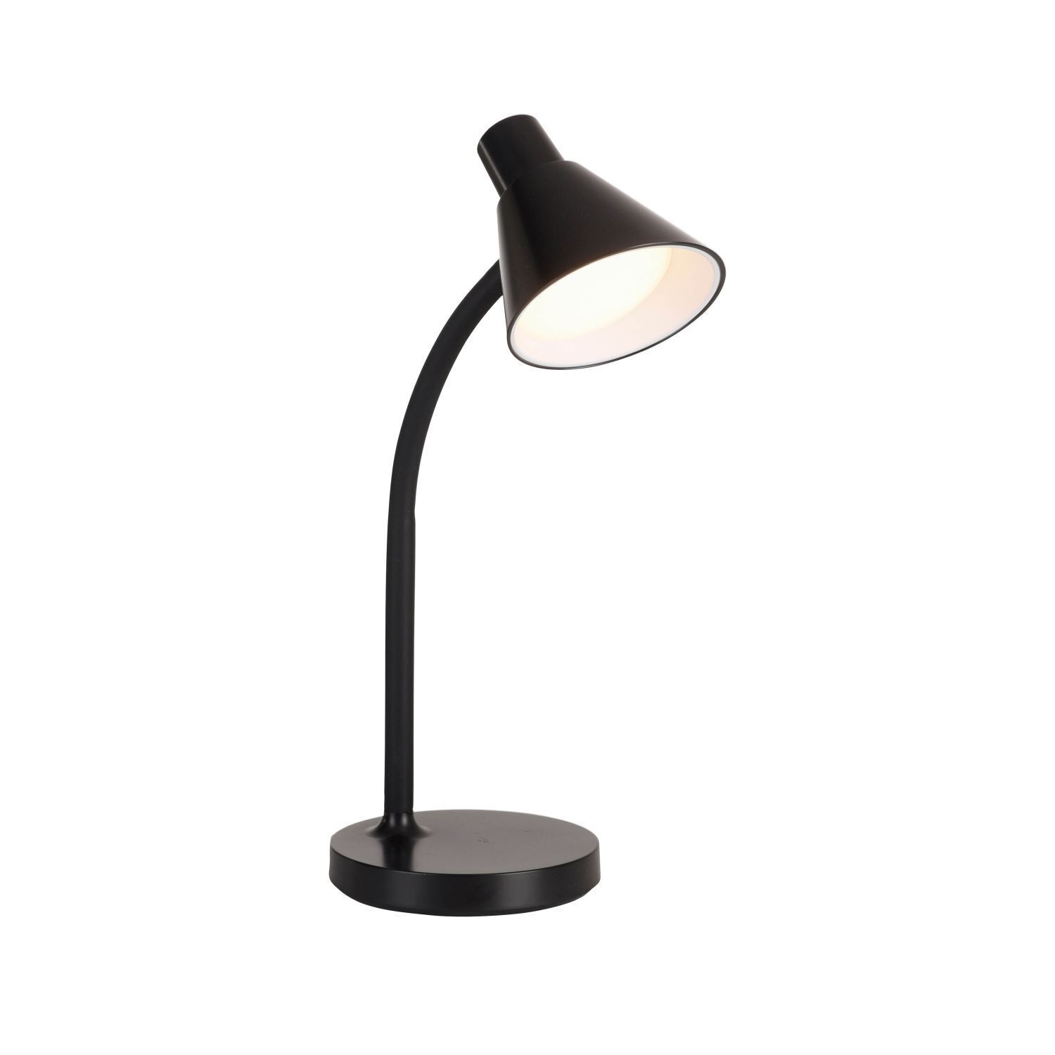 LED Schreibtischleuchte Metall 38 cm Schwarz 4 W Modern