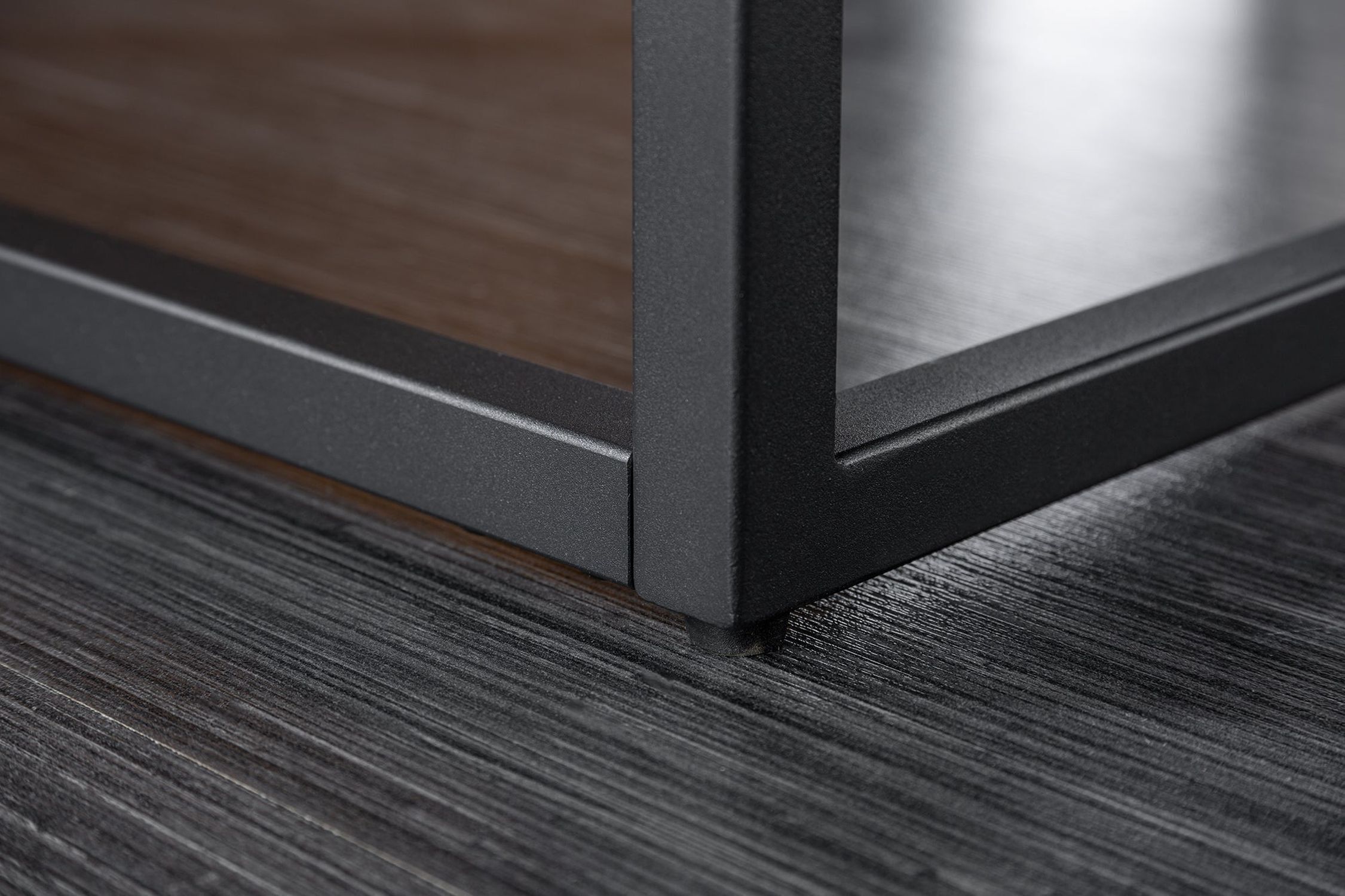 Couchtisch Keramik in Weiß Marmor Optik Schwarz 100x60 cm Holz, Innenarchitektur, Fußboden, Bodenbeläge, Hartholz