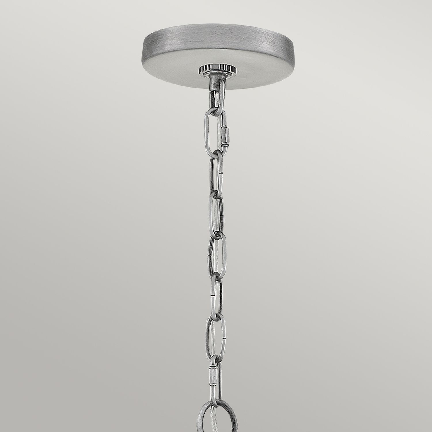 Außenlampe hängend Glas Alu E27 IP44 höhenverstellbar Maritim