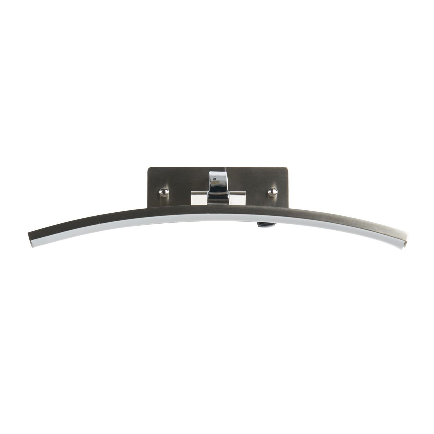 LED Bilderleuchte mit Schalter in Silber 3000 K 404 lm