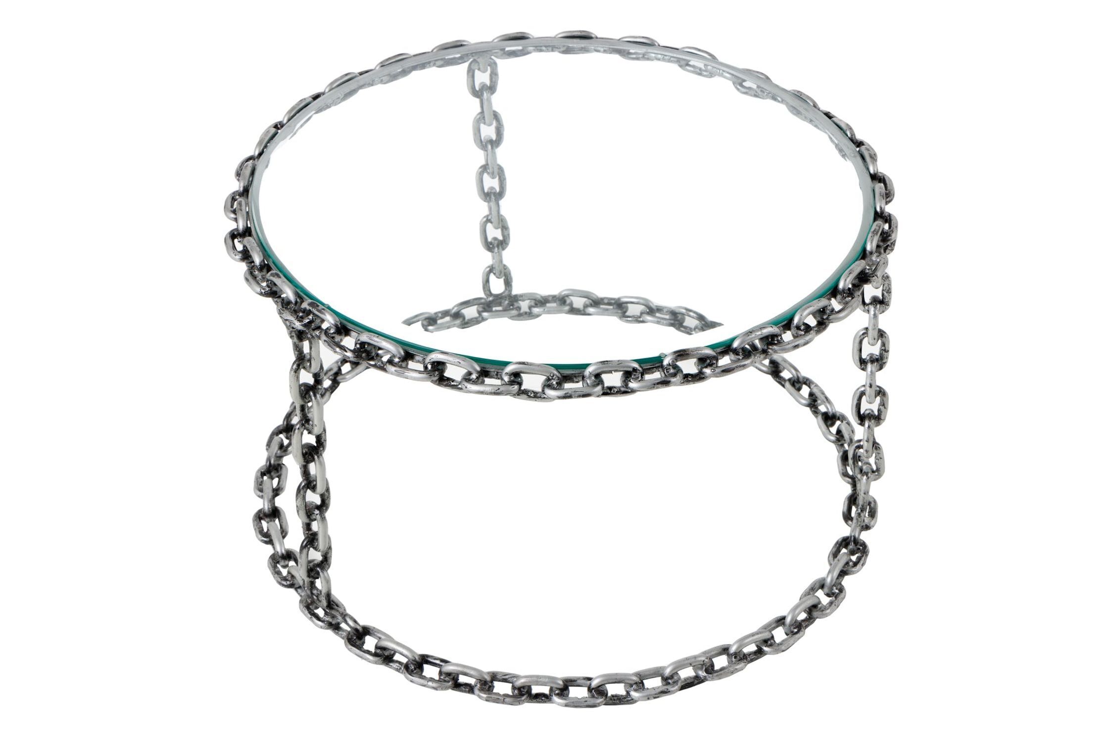 Couchtisch Hartglas Eisen in Silber 65x65 cm Handarbeit Couchtisch Hartglas Eisen in Silber 65x65 cm Handarbeit