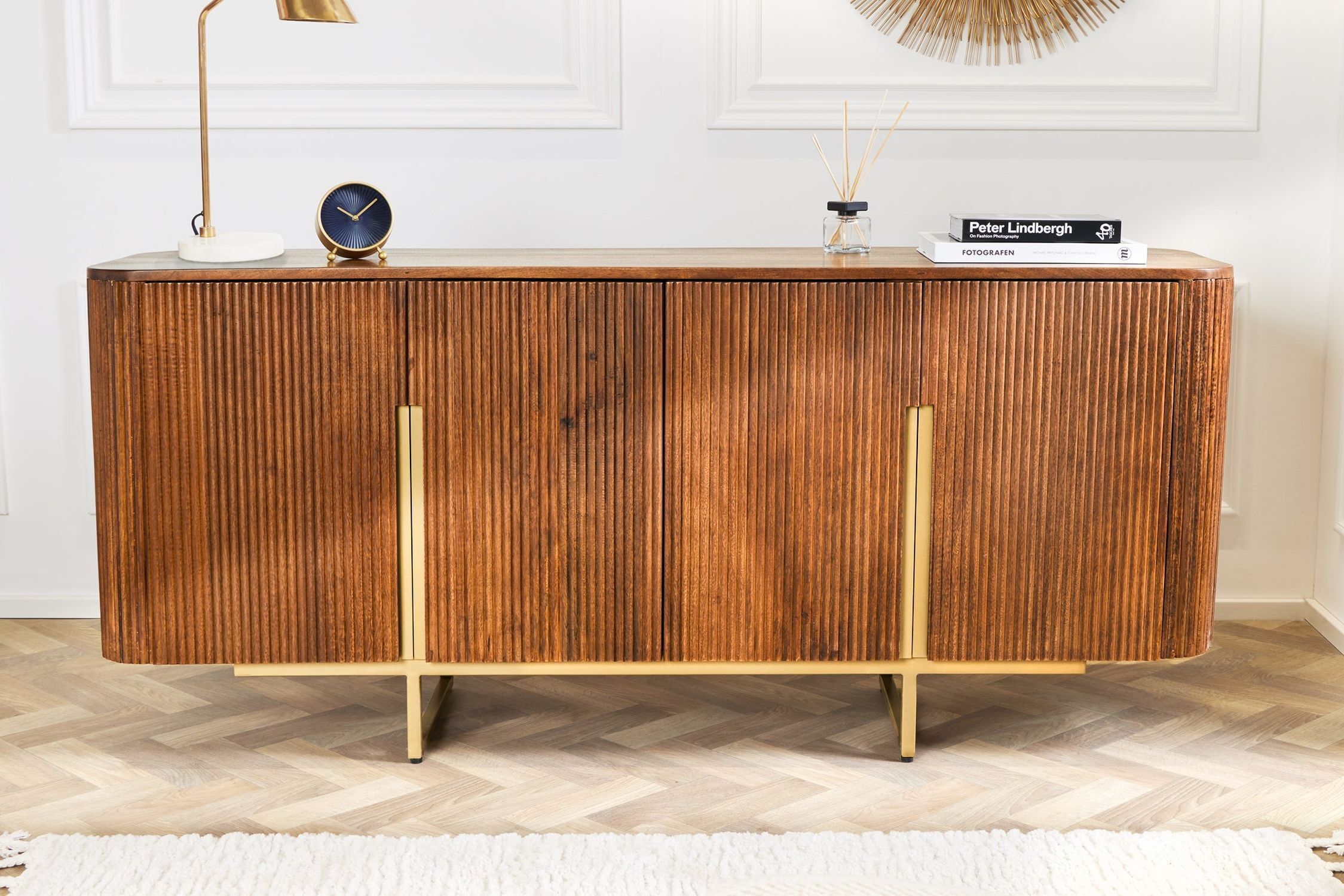 Moebel, Innenarchitektur, Anrichte, Holz, Hartholz