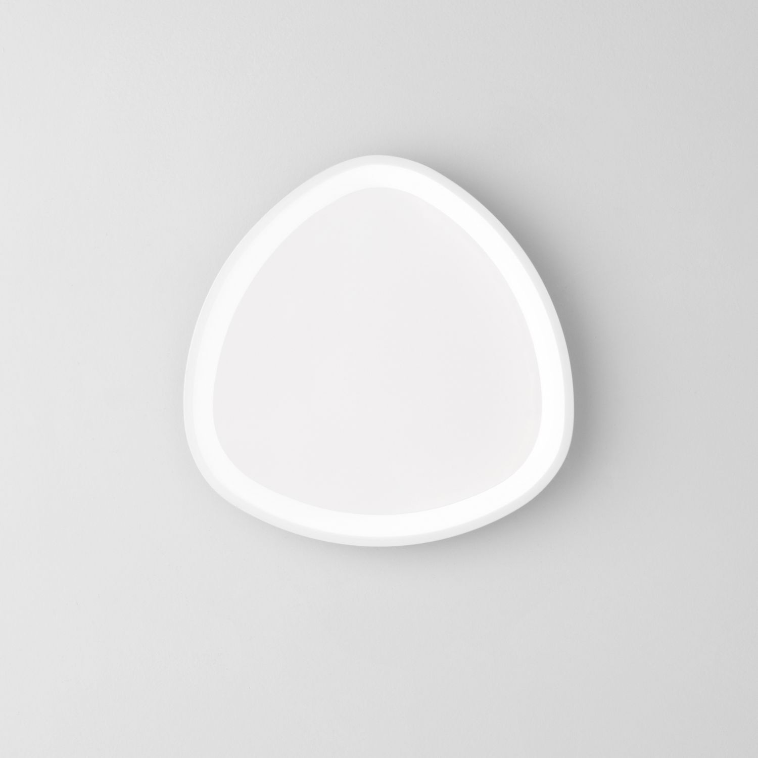 LED-Panel, Wandlampe, Dreiecksform, Weiß, Minimalistisch