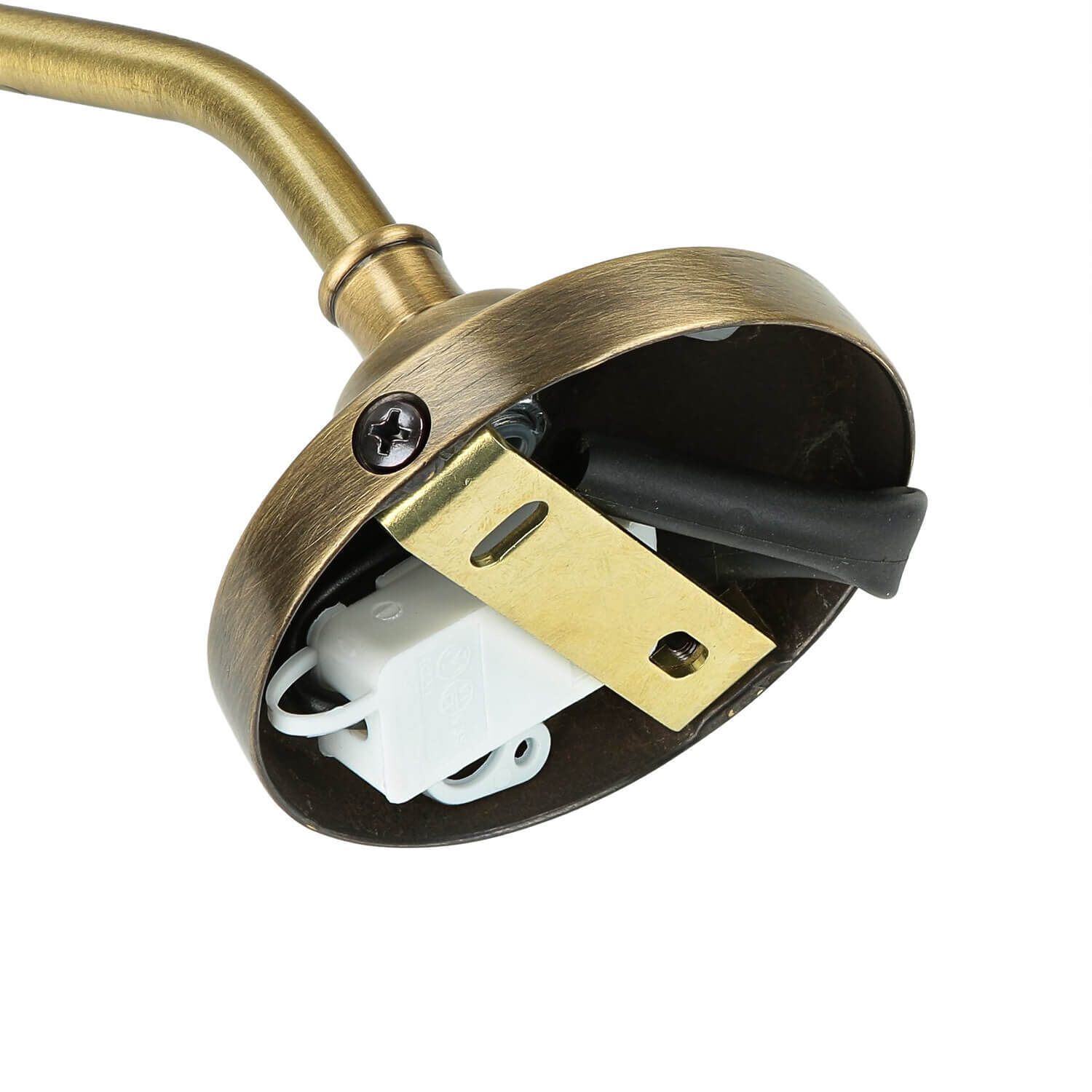 Wandleuchte verstellbar Messing E14 ALICE Drinnen