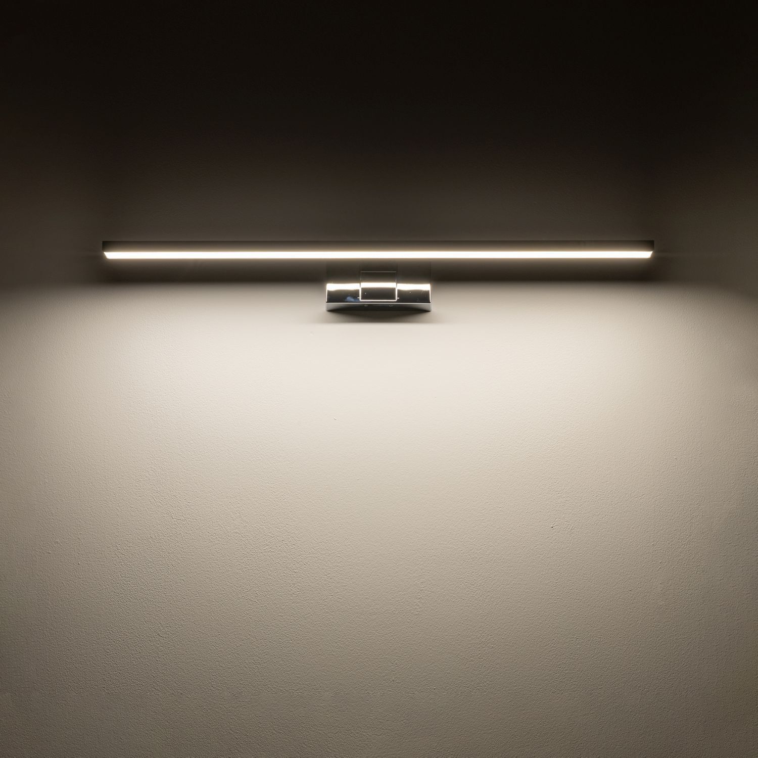 Spiegelleuchte LED Chrom IP44 3000 K 900 lm Aluminium