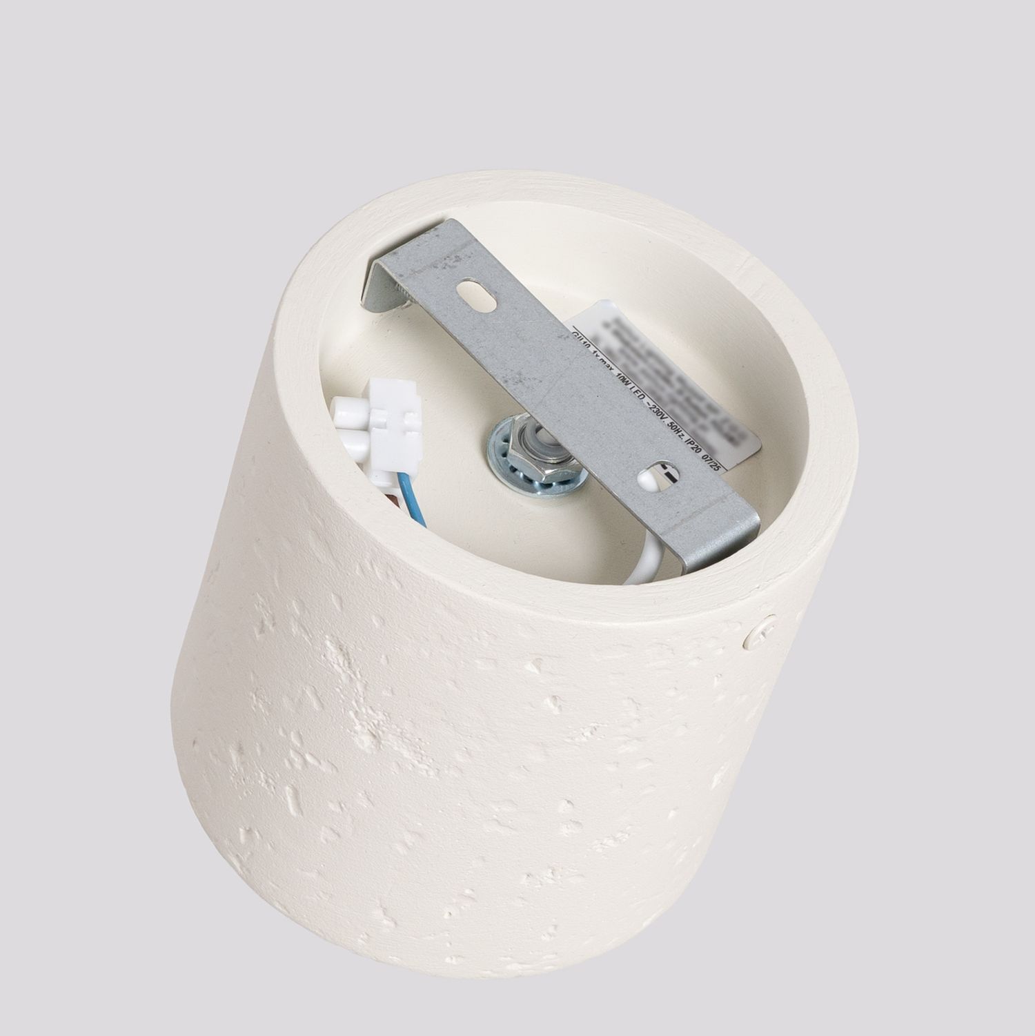 Deckenstrahler Beton Beige GU10 B:10 cm Aufbau Spot Band