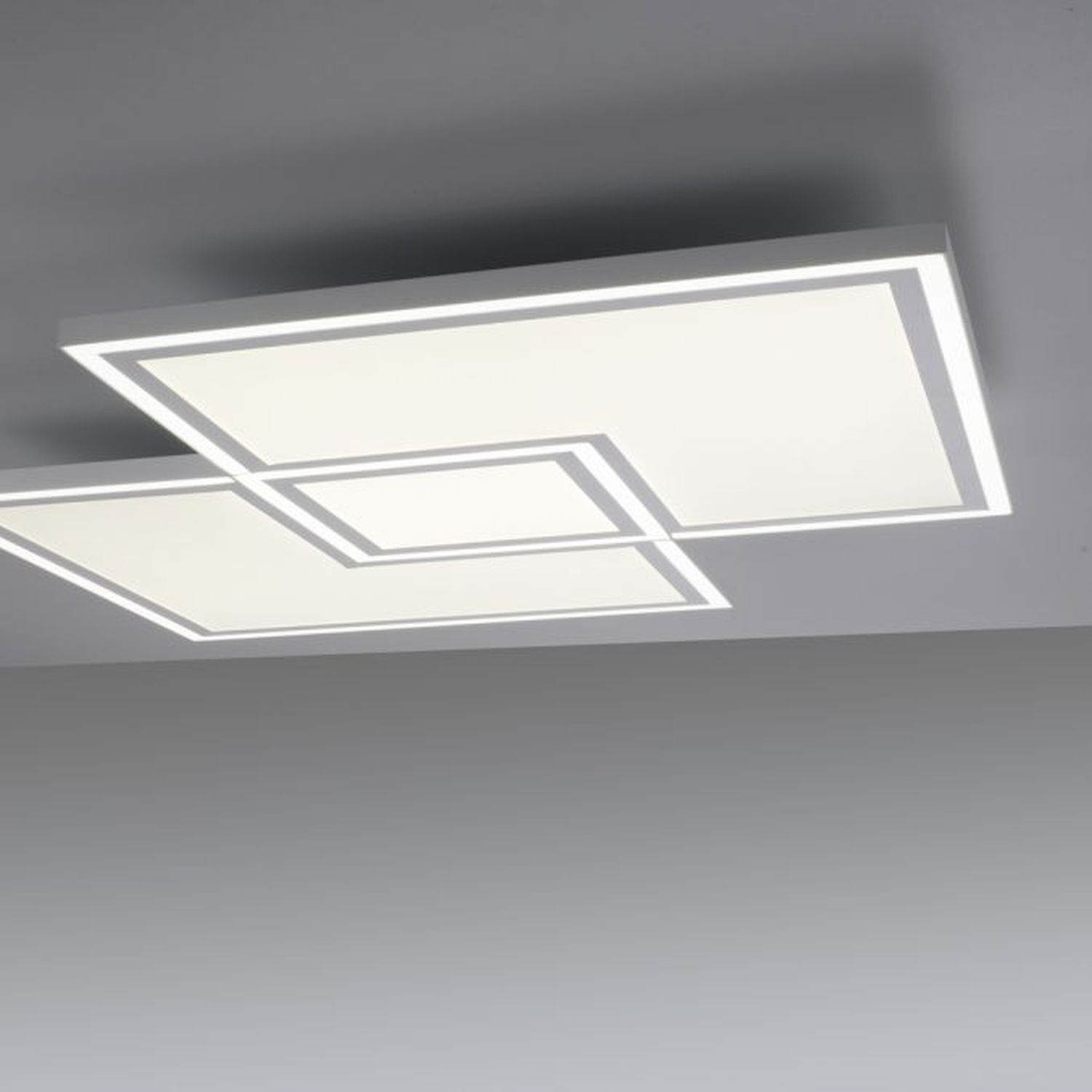 Dimmbare LED Deckenleuchte Fernbedienung 6900 lm 67 cm Deckenleuchte