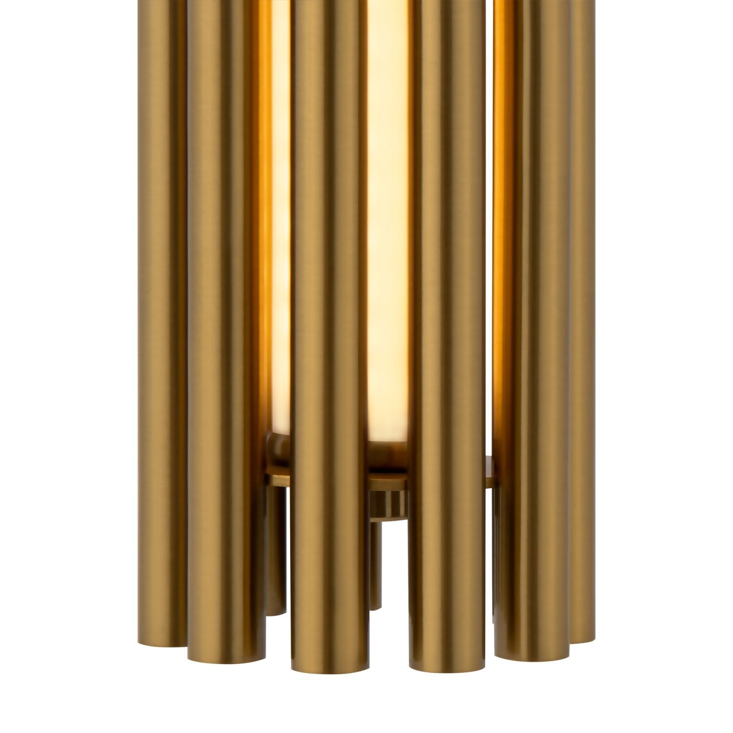 Hängeleuchte LED Aluminium Glas Ø 8,1 cm rund 330 lm