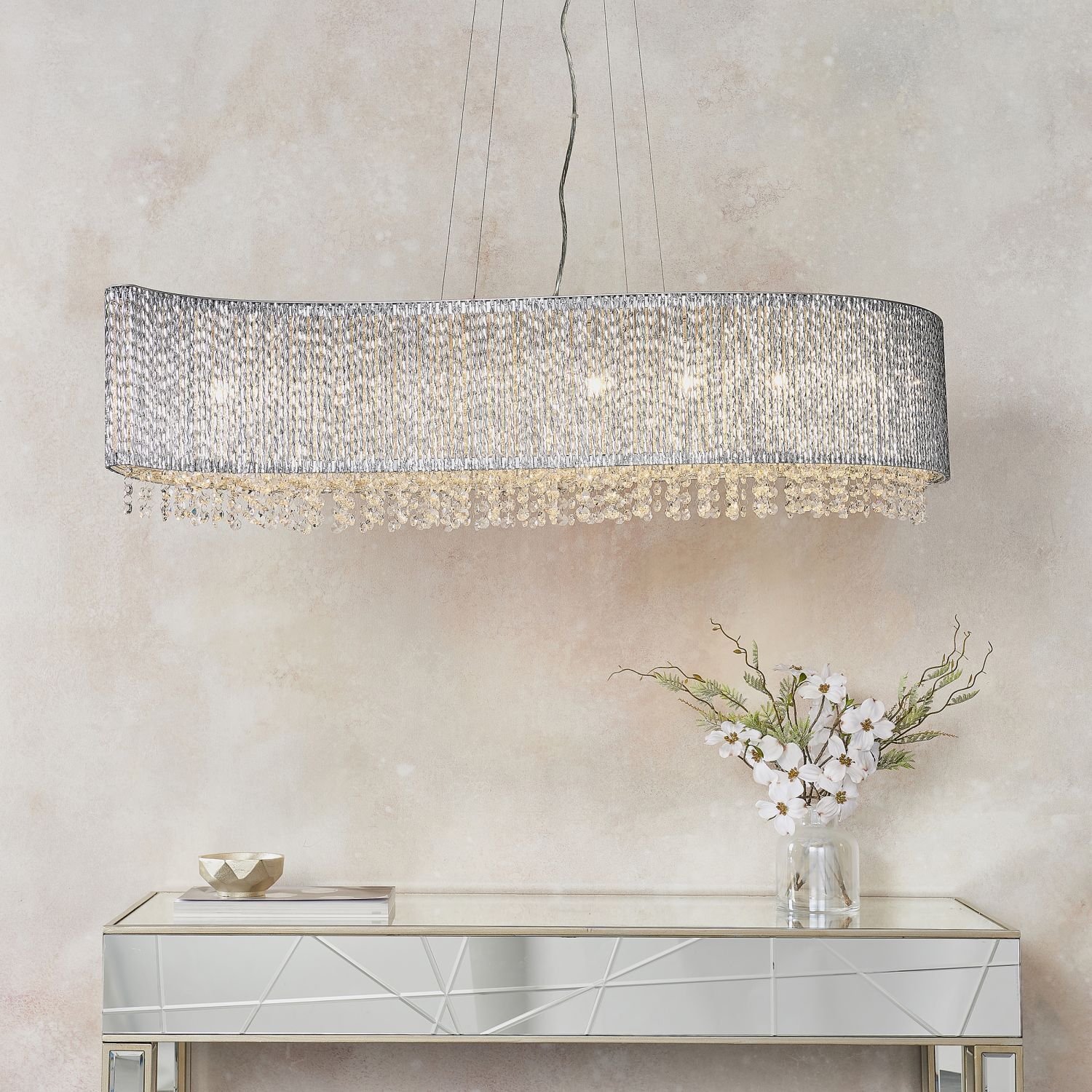Leuchter, Lampe, Blume, Blumen-Arrangement, Pflanze