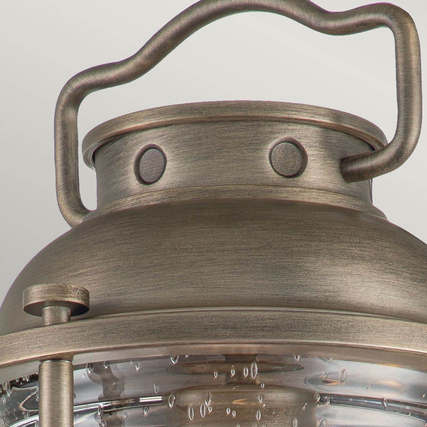 Wandleuchte außen Aluminium Glas 34,6 cm hoch IP44 E27