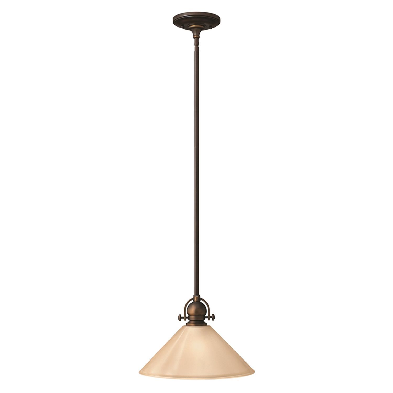 Deckenlampe ANABELL 7 Bronze kürzbar Ø36cm Leuchte