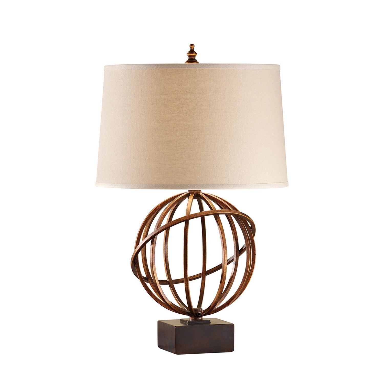 Tischleuchte FREYJA Bronze Antik H:58cm Lampe