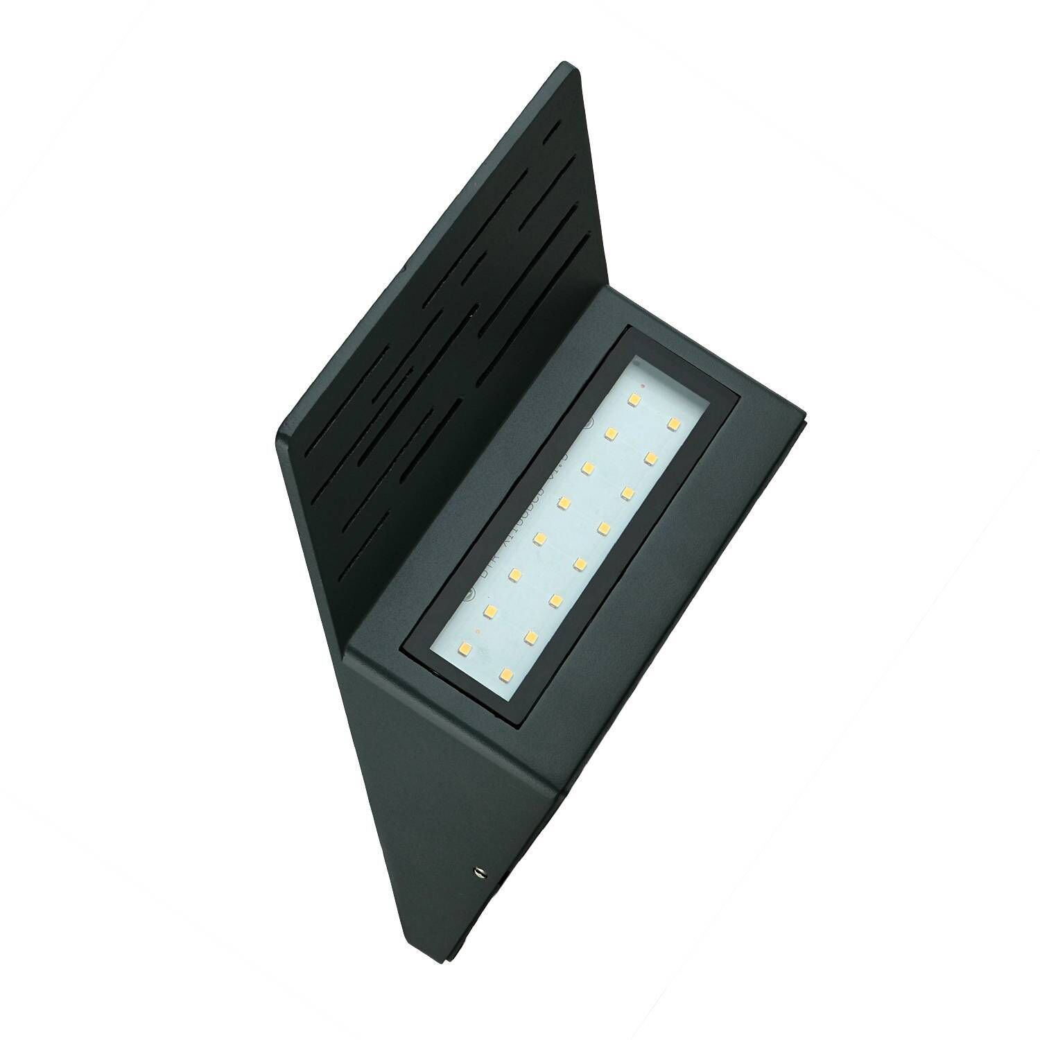 LED, Straßenlampe, Flood light, Schwarz, Panel