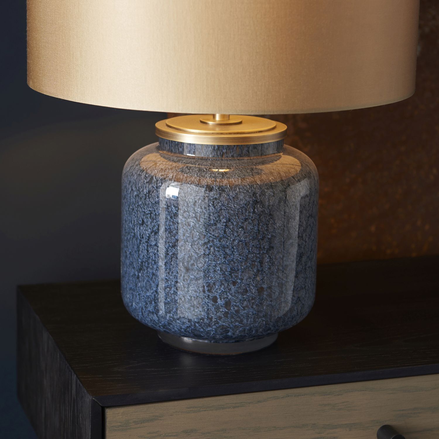 Lampe, Tischlampe, Glas