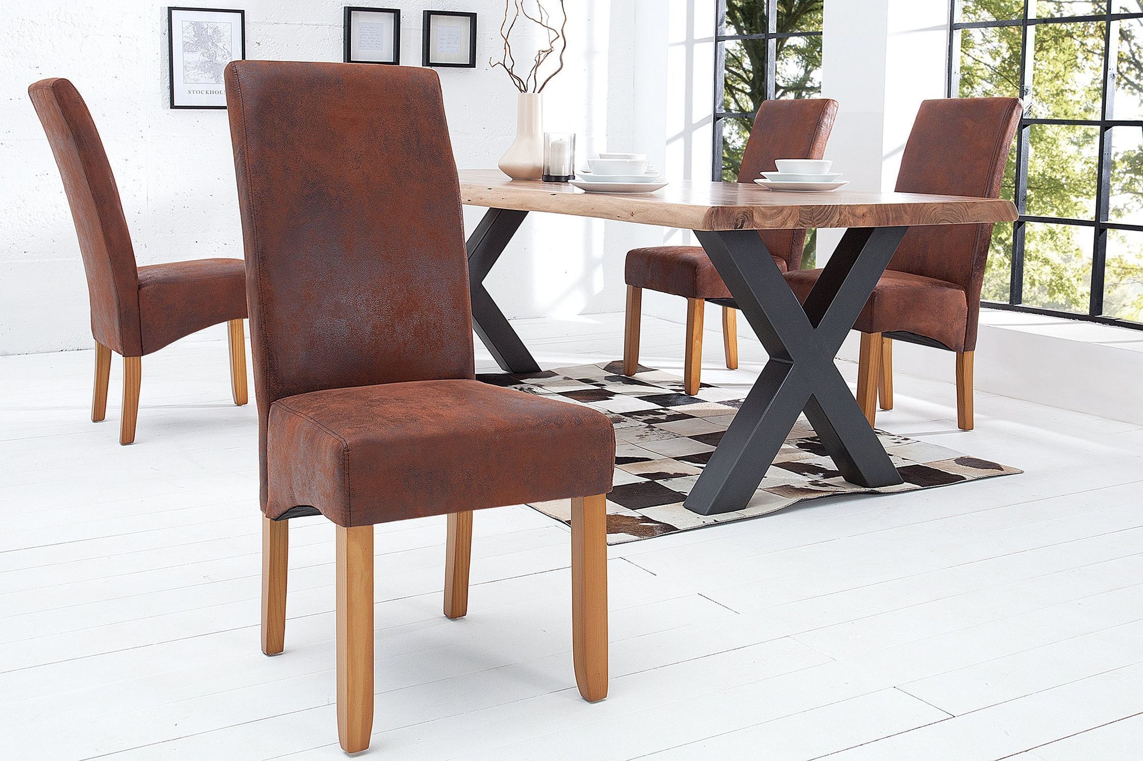 Moebel, Tabelle, Esstisch, Stuhl