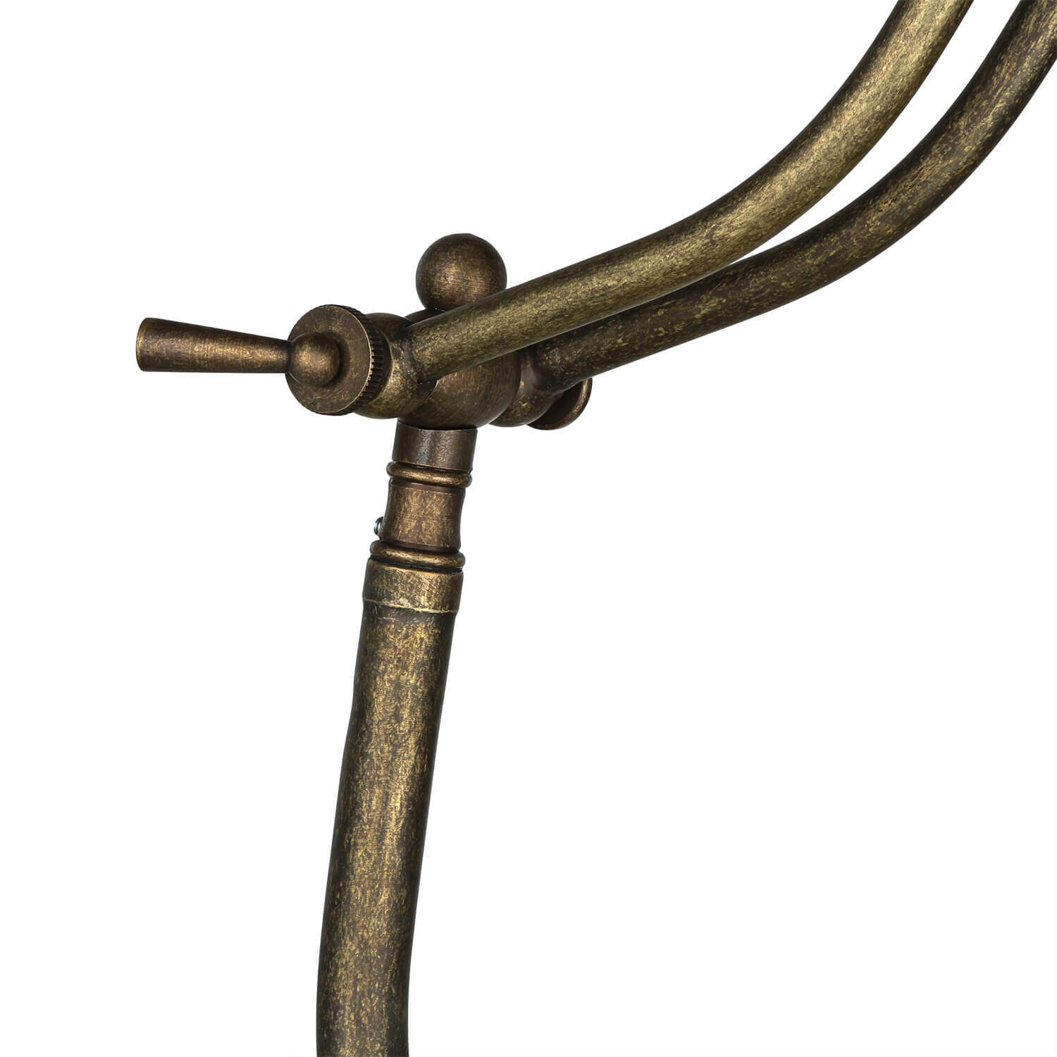 Stehleuchte Bronze Antik Echt-Messing Oslo Bronze, Sinken, Waschbeckenhahn