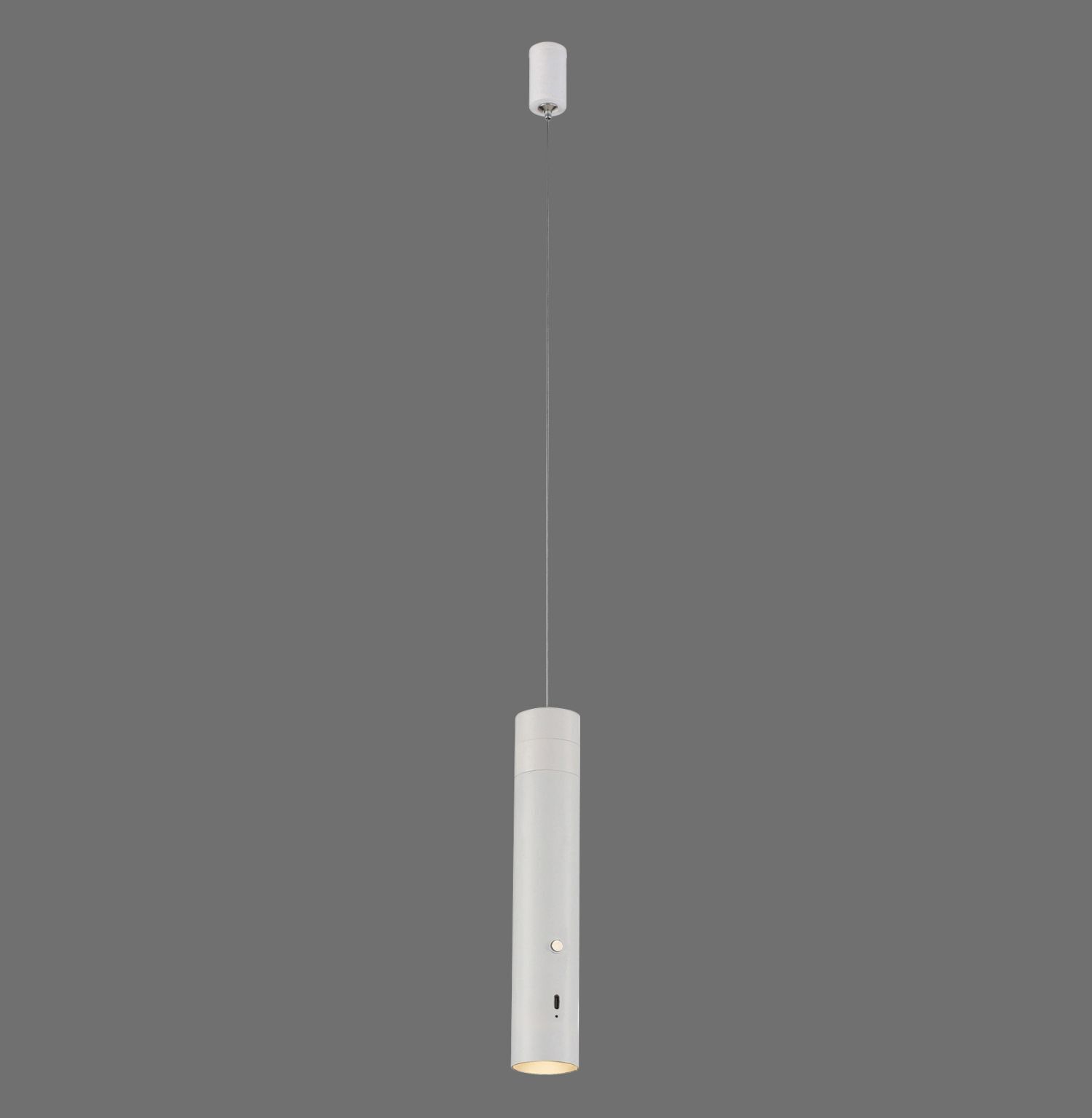 LED Akku Hängelampe Weiß Metall Touch Dimmen 3000 K 3 W