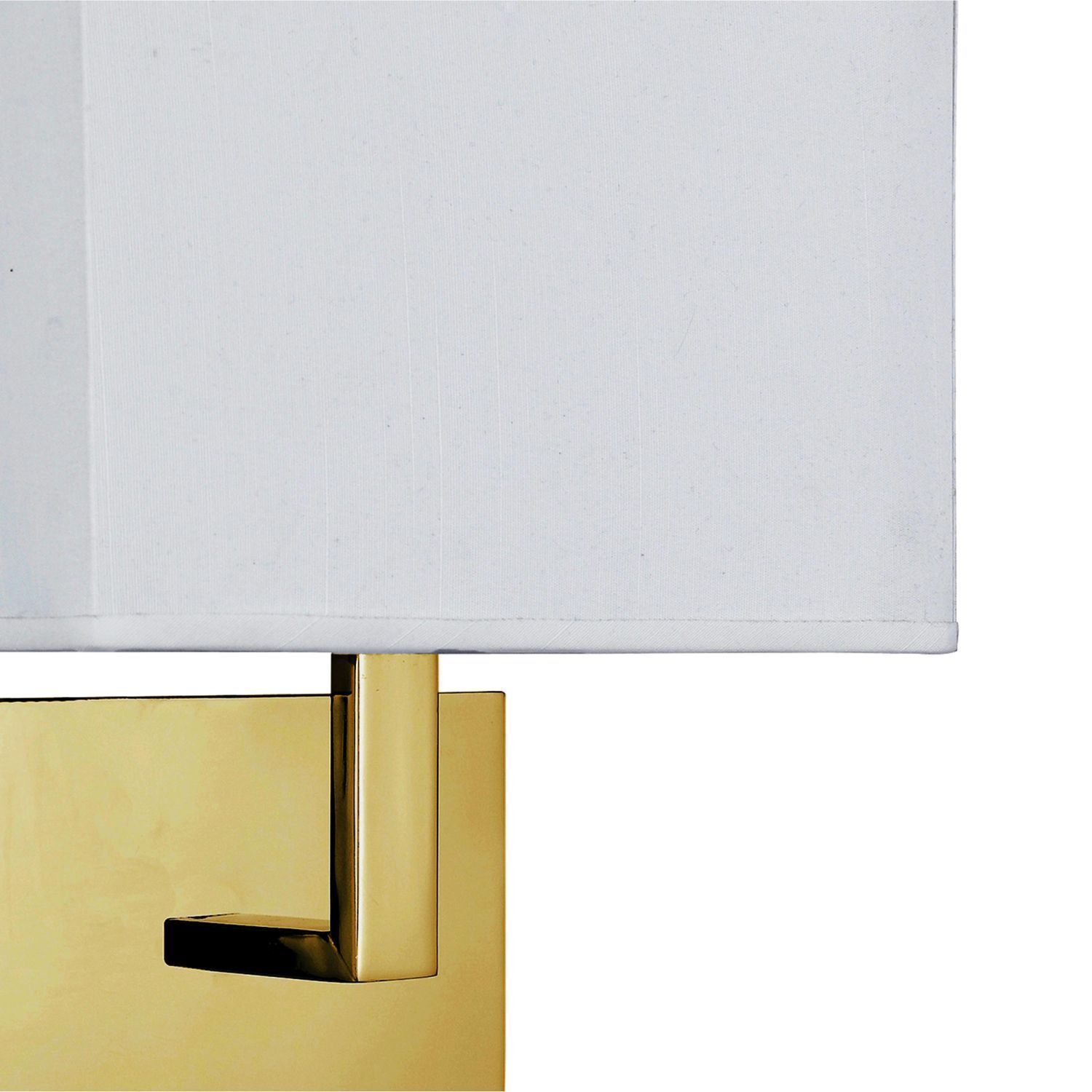 Wandleuchte Stoff Metall blendarm H:26 cm mit Schalter