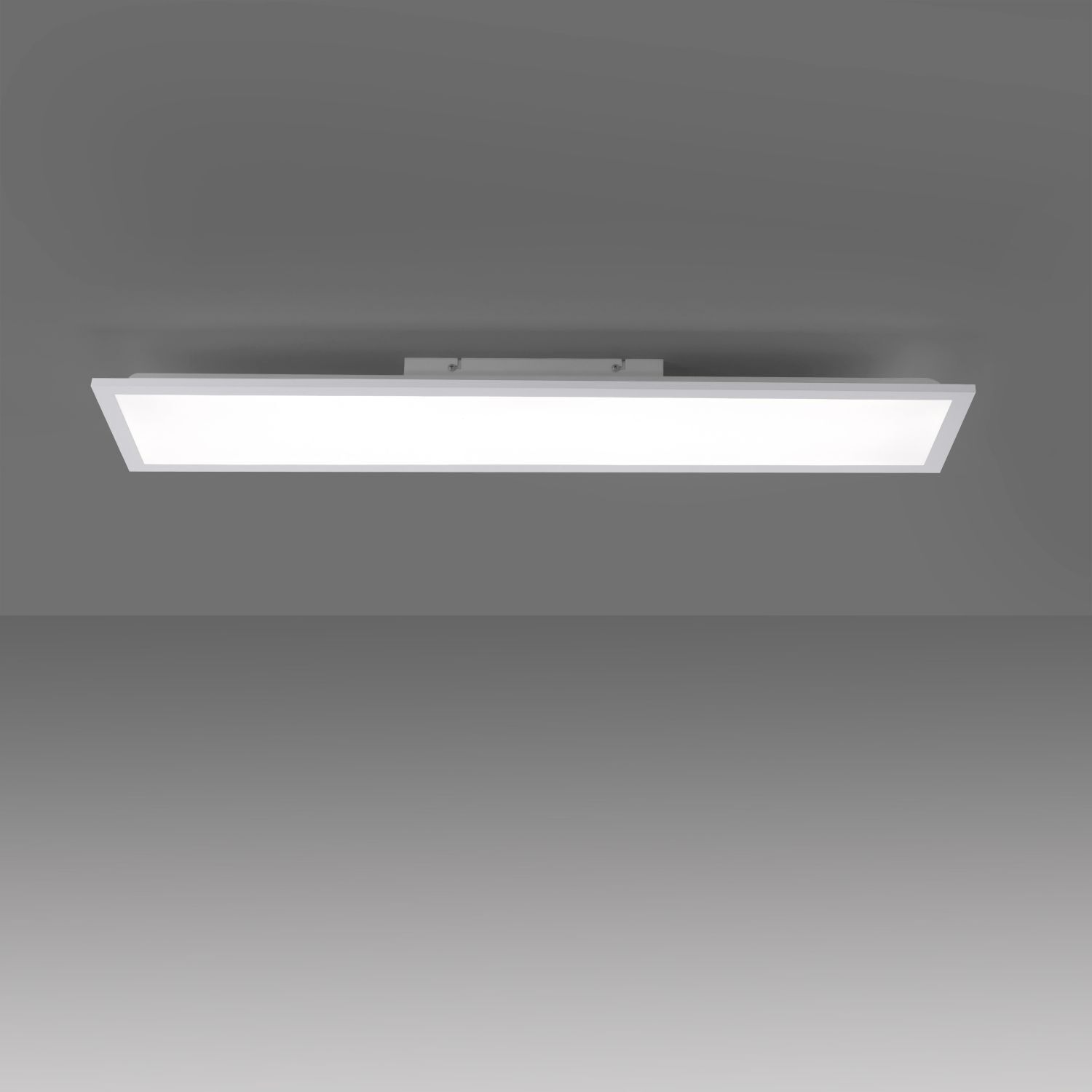 Weiße LED Deckenleuchte flach blendarm 100 cm 2430 lm Deckenleuchte